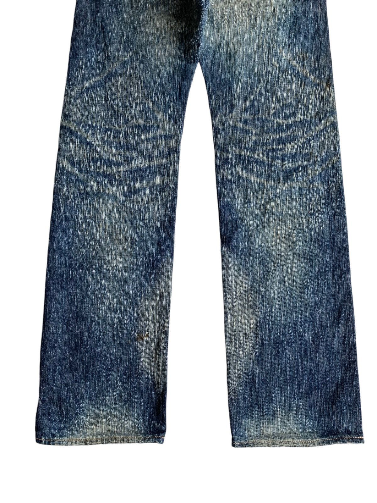 Japanese Brand × Kapital × Vintage ETERNAL SELVEDGE BUTTON FLY RUSTY JAPANESE DENIM Size US 30 / EU 46 - 14 Thumbnail