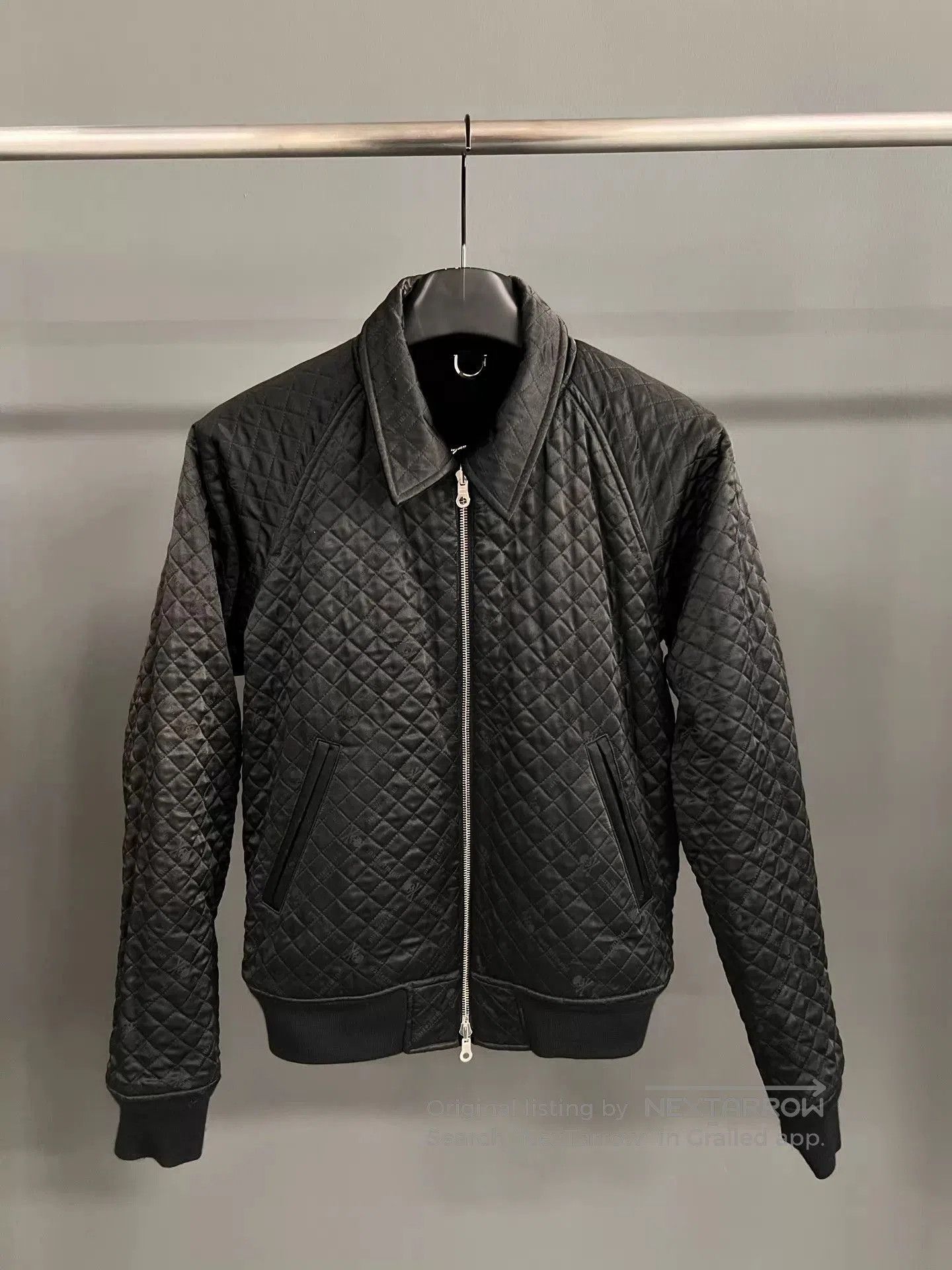 Mastermind Japan Black Skull Crossbones Embroidered Bomber Jacket. Size US M / EU 48-50 / 2 - 2 Thumbnail