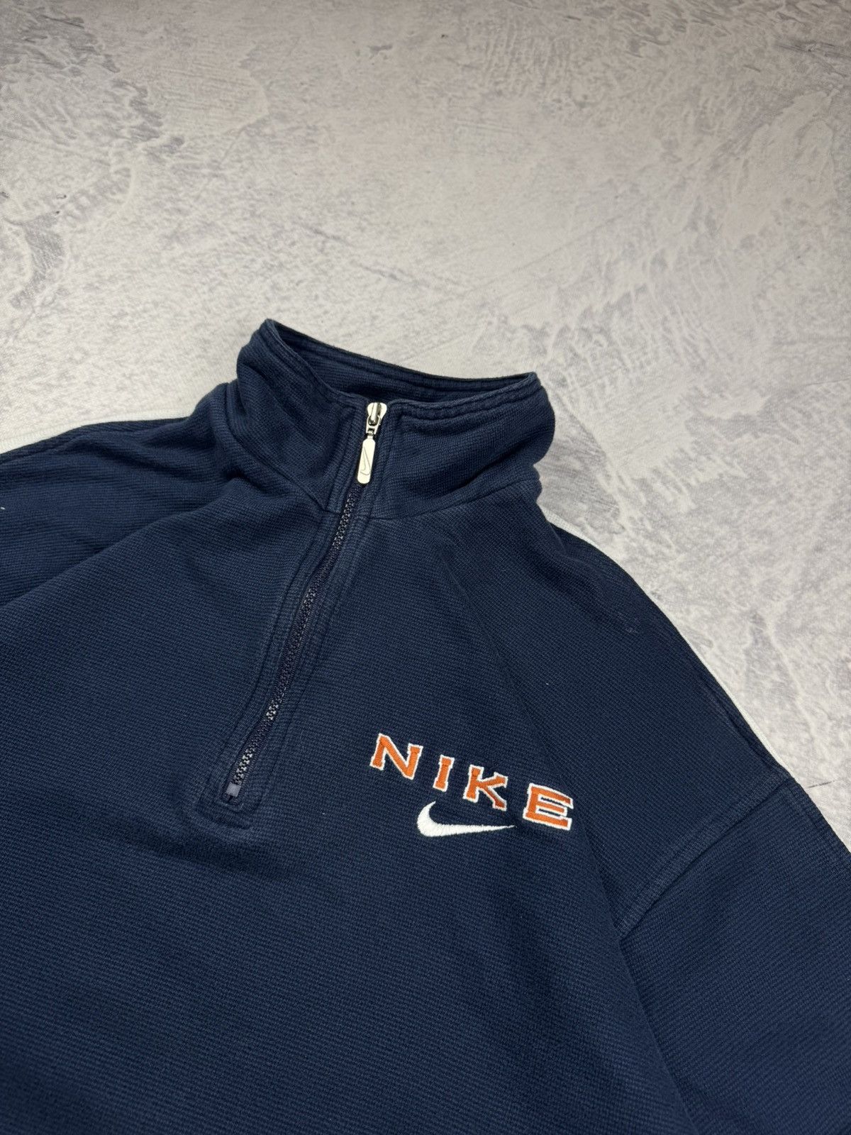 Nike × Vintage NIKE VINTAGE CENTER LOGO OVERSIZE BOXY 1/3 ZIP SWEATSHIRT Size US L / EU 52-54 / 3 - 4 Thumbnail