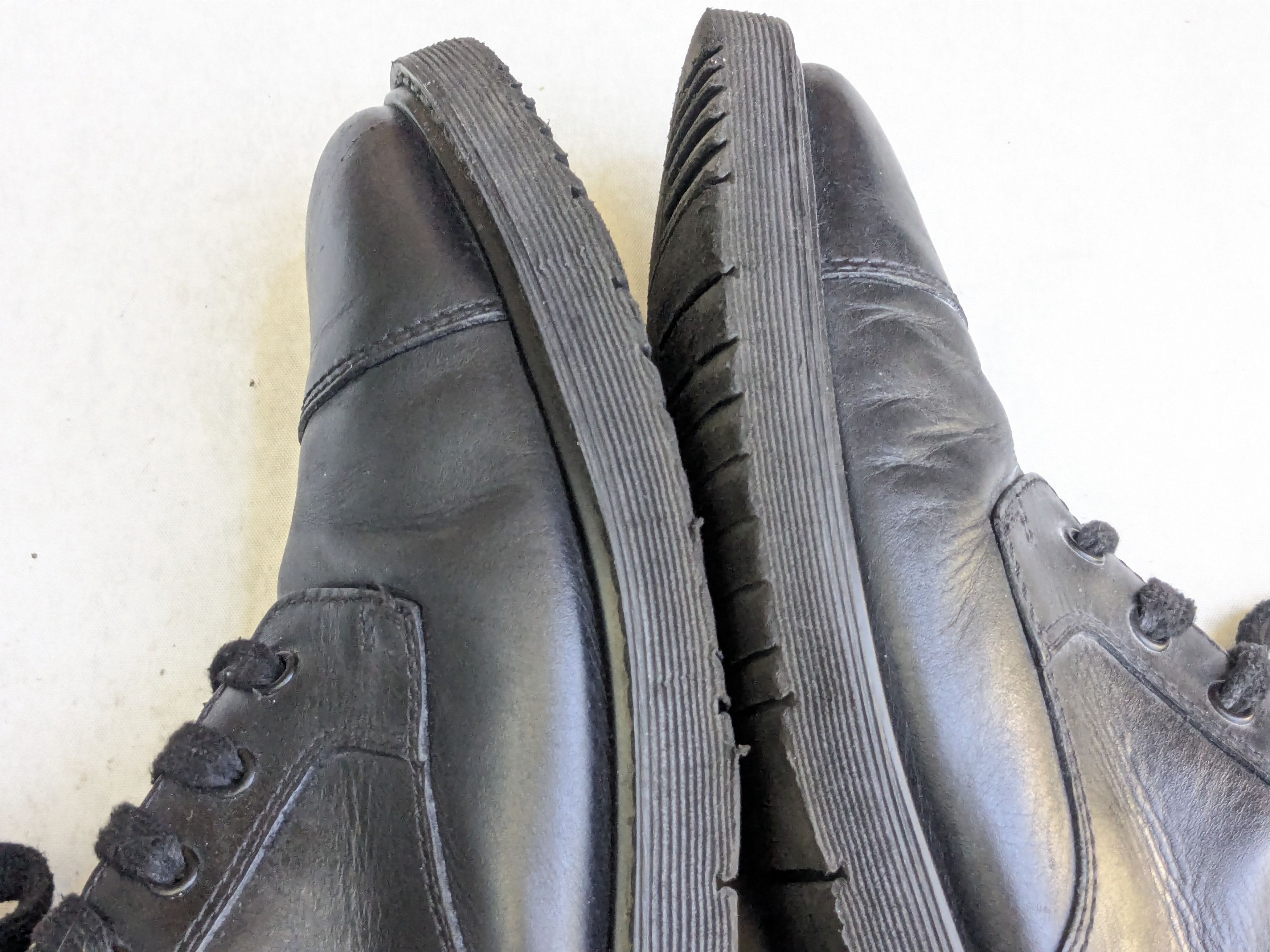 Prada Prada Combat Boots Black Leather 9.5 Side Zip Size US 9.5 / EU 42-43 - 13 Thumbnail