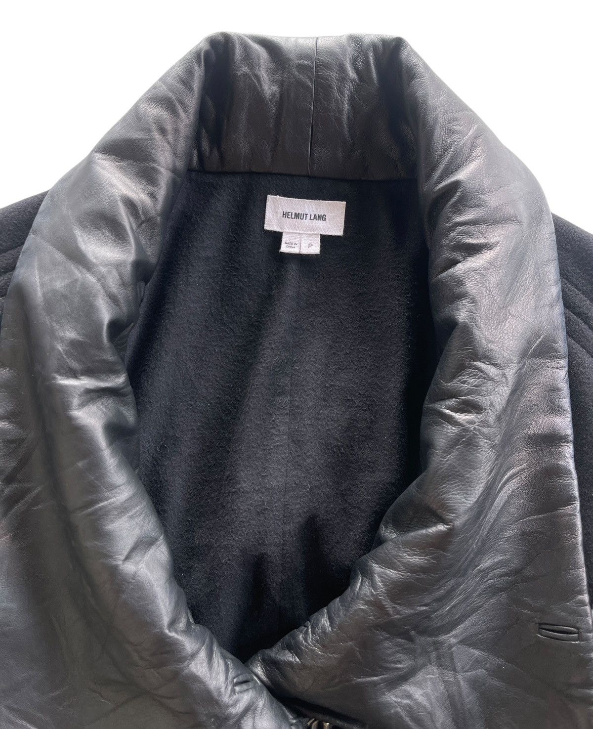 Helmut Lang Helmut Lang Wool Blend Winter Coat Size L / US 10 / IT 46 - 8 Thumbnail