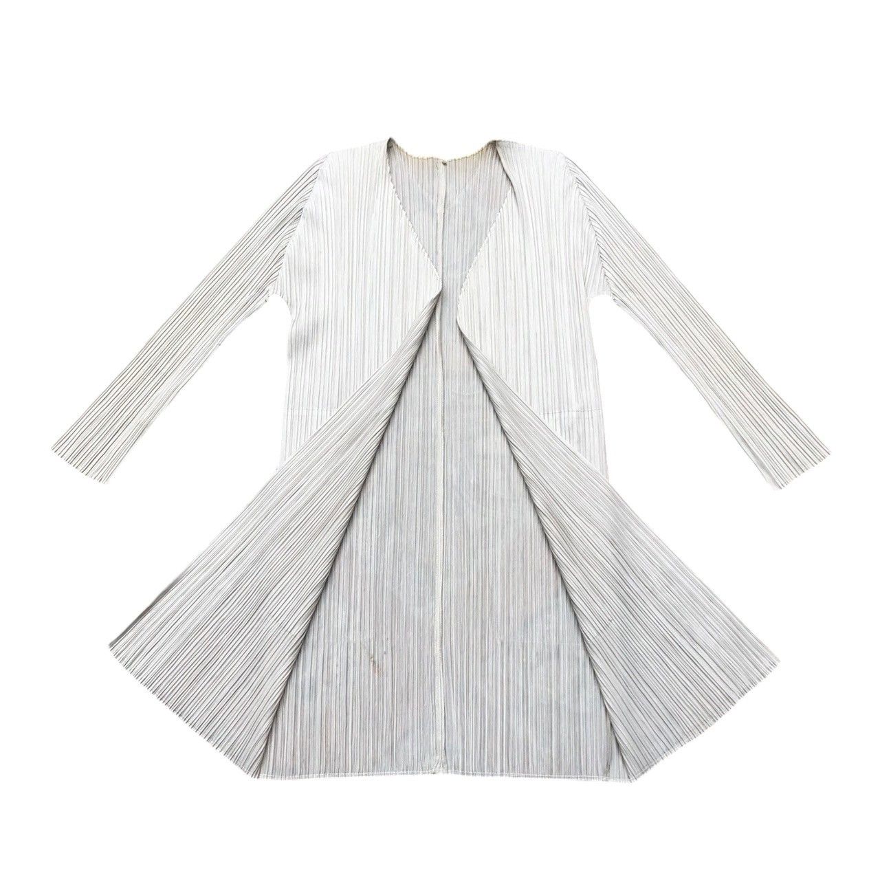 Issey Miyake × Pleats Please Issey Miyake Pleats Please Issey Miyake Medium-Long Cardigans Size L / US 10 / IT 46 - 1 Thumbnail