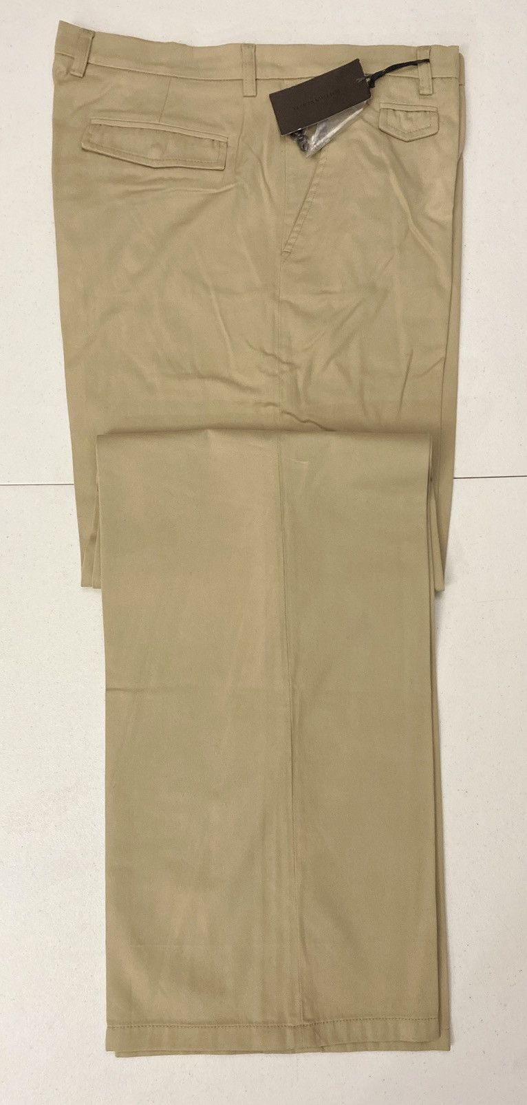 Bottega Veneta Bottega Veneta 🇮🇹 Light Brown Wide Leg Trouser 52 New Size US 36 / EU 52 - 1 Thumbnail