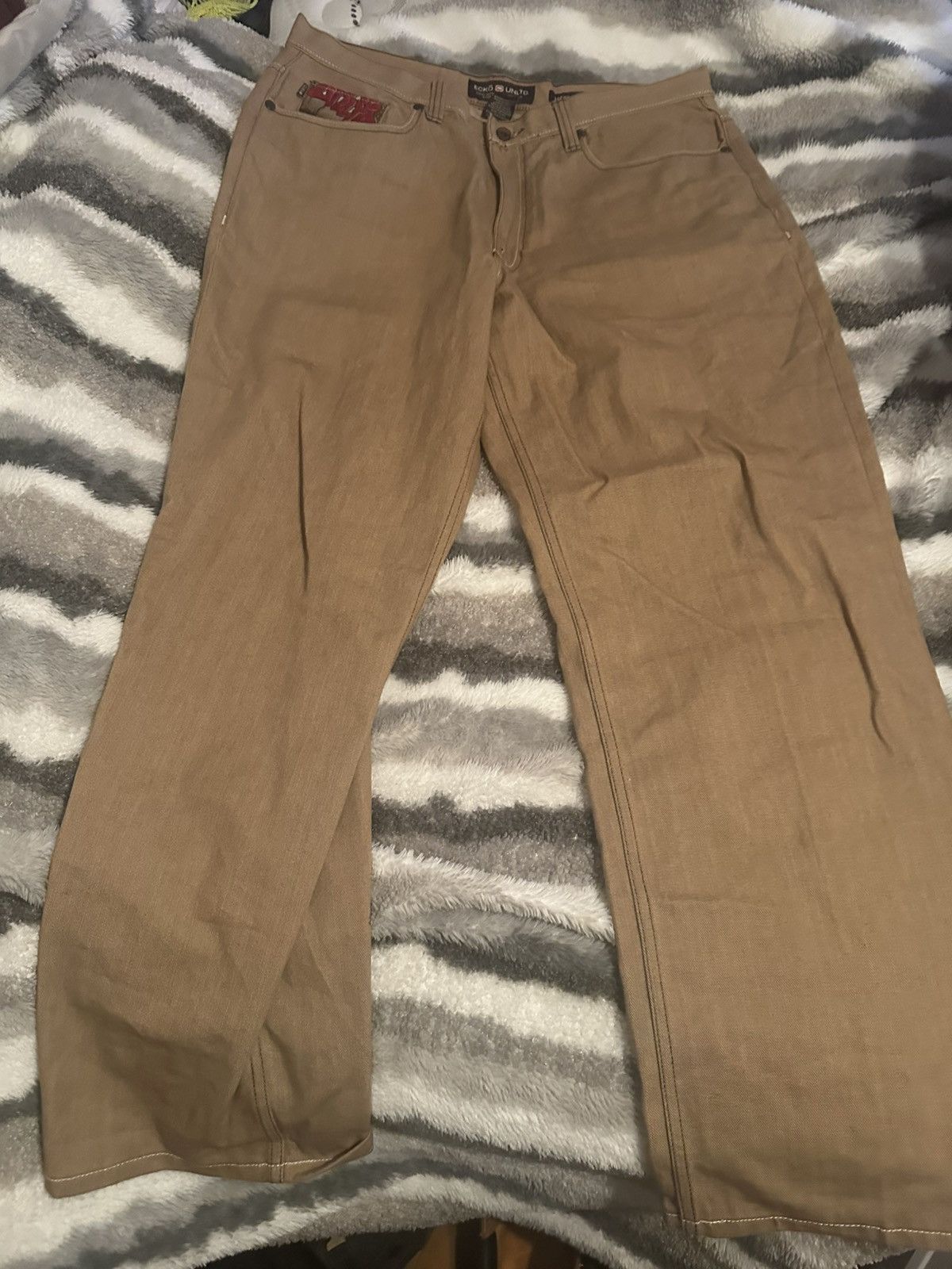 Ecko Unltd. × Vintage Sick Ecko Unltd Pants W/ Embroidery Size US 42 / EU 58 - 1 Thumbnail