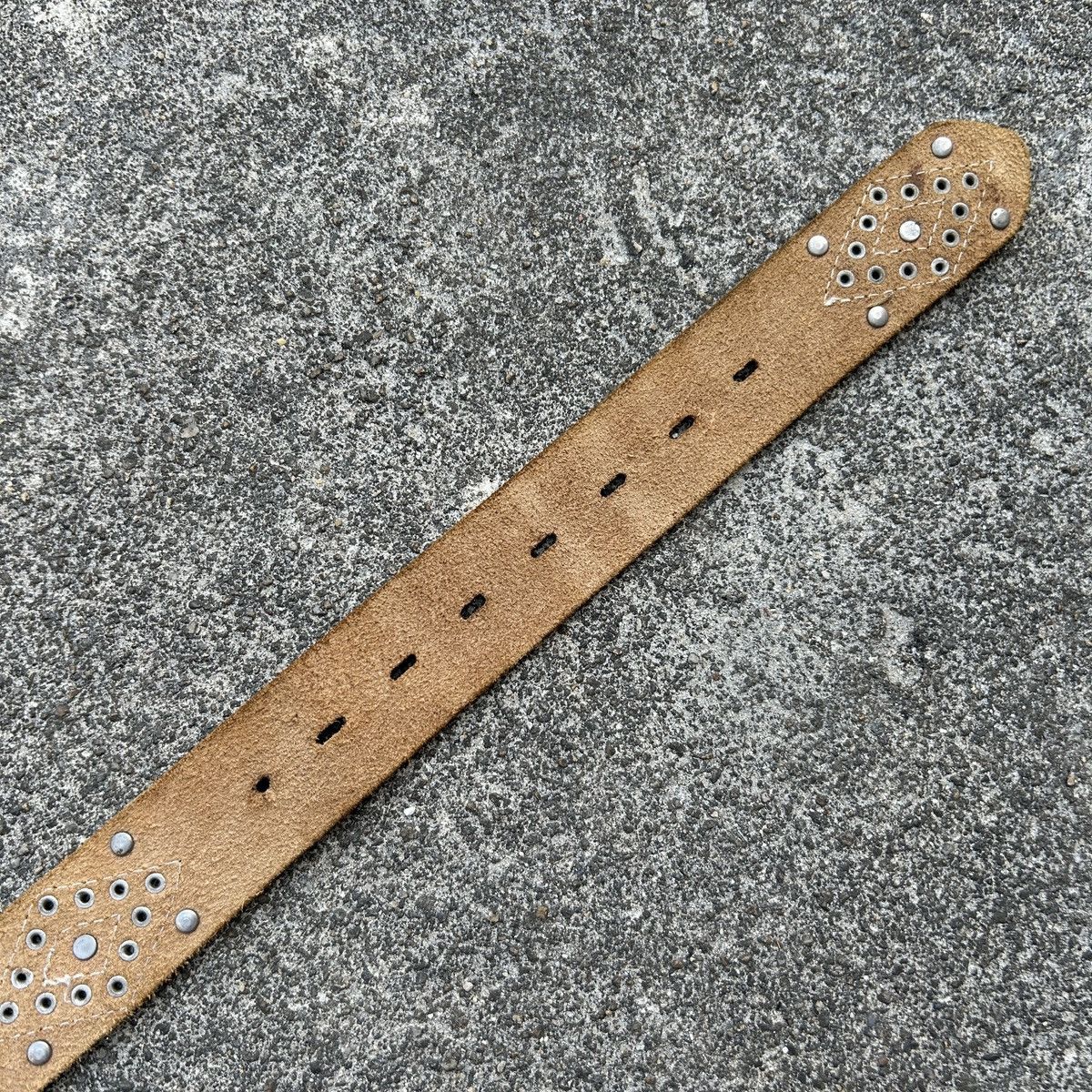 Vintage Vintage studded leather belt (Kapital Style) Size ONE SIZE - 14 Thumbnail