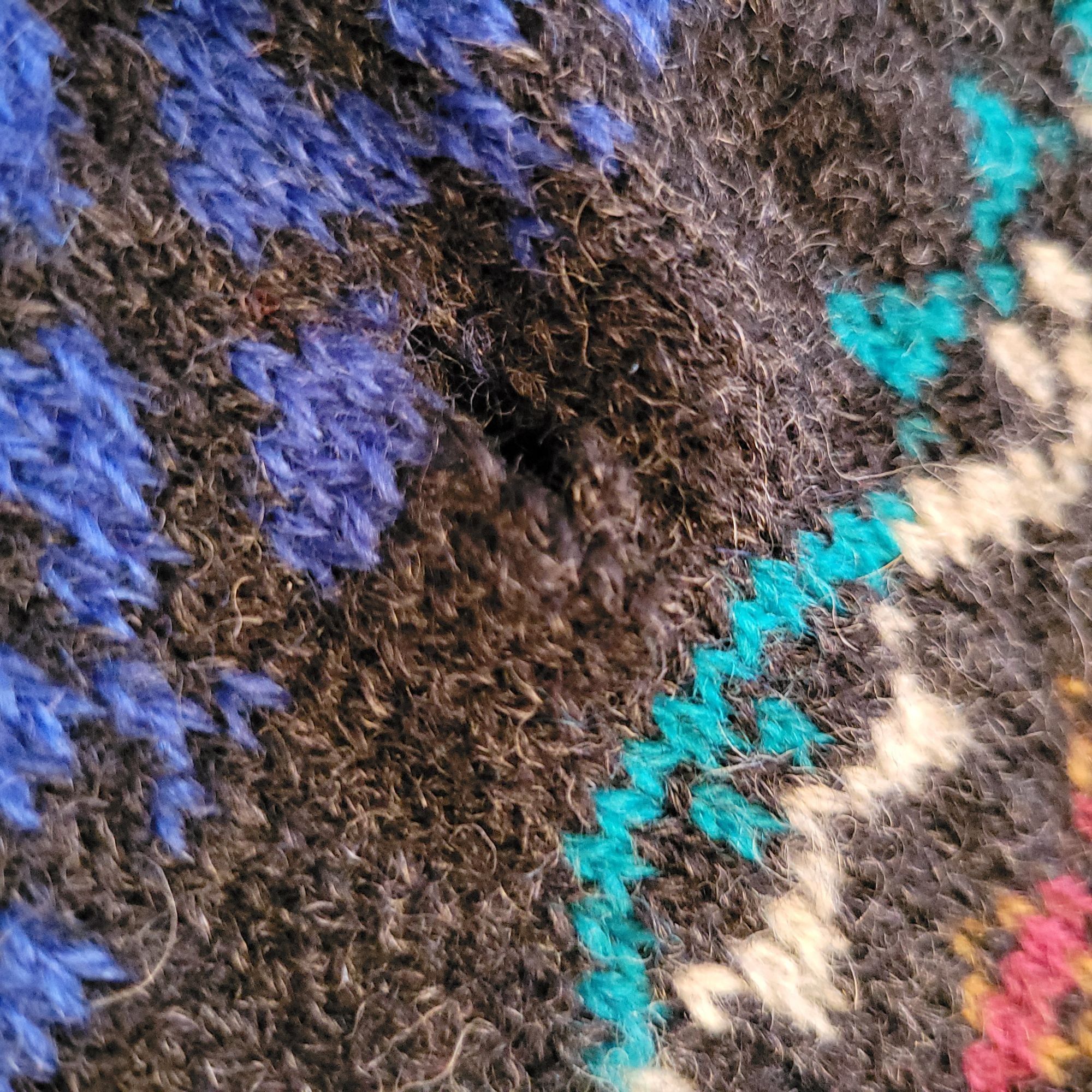Vintage Lord Taylor Vintage Shetland Wool Fair Isle Sweater Scotland Size US L / EU 52-54 / 3 - 6 Thumbnail