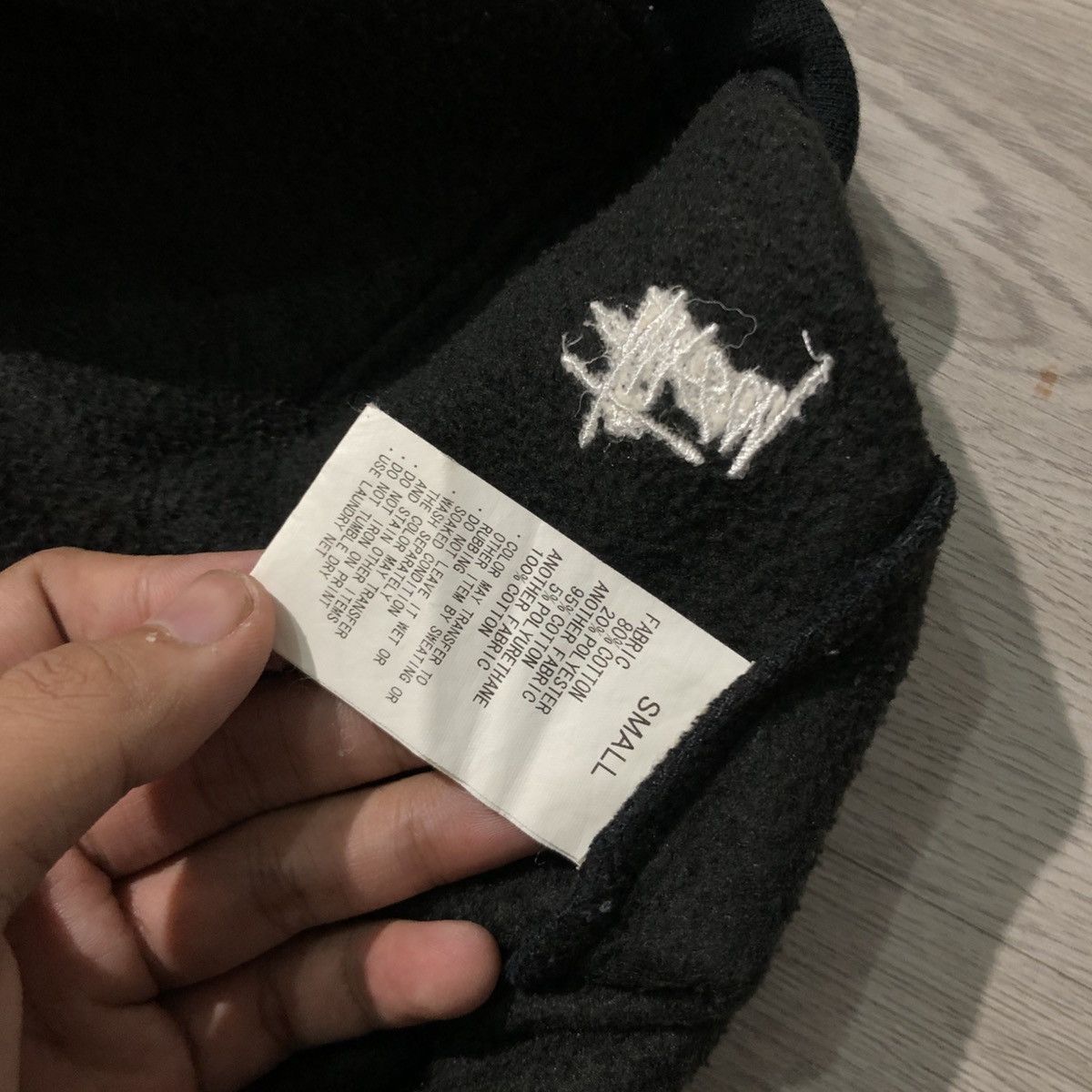 Stussy Stussy World Tour Monogram Logo Pull Over Hoodie Black Size US L / EU 52-54 / 3 - 14 Thumbnail