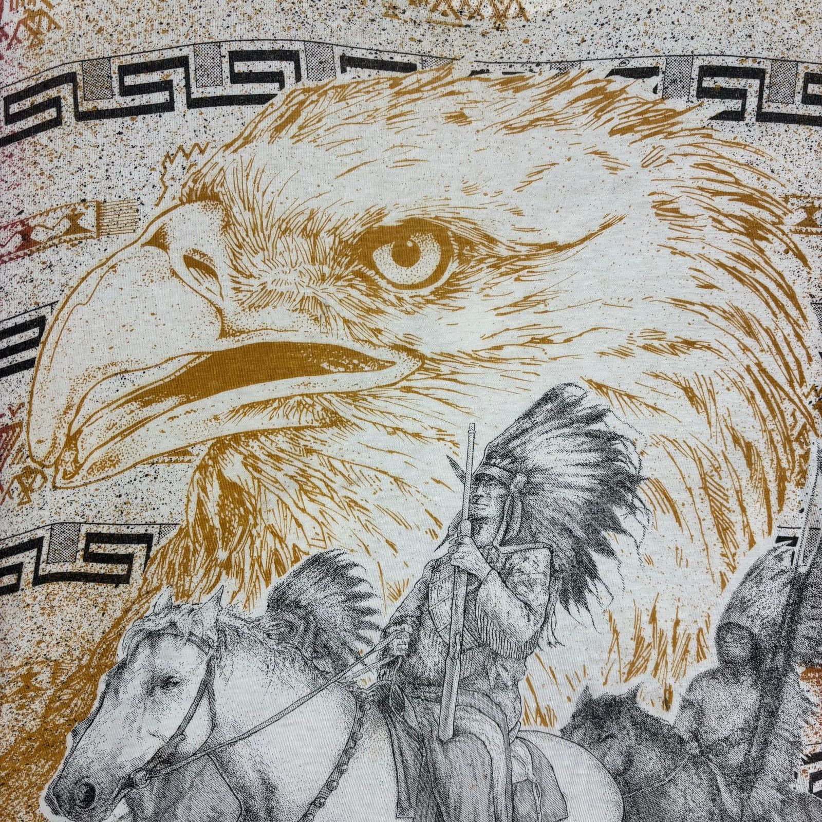 Other Vintage Native American Western Eagle AOP XL Nature Tee Size US XL / EU 56 / 4 - 3 Thumbnail