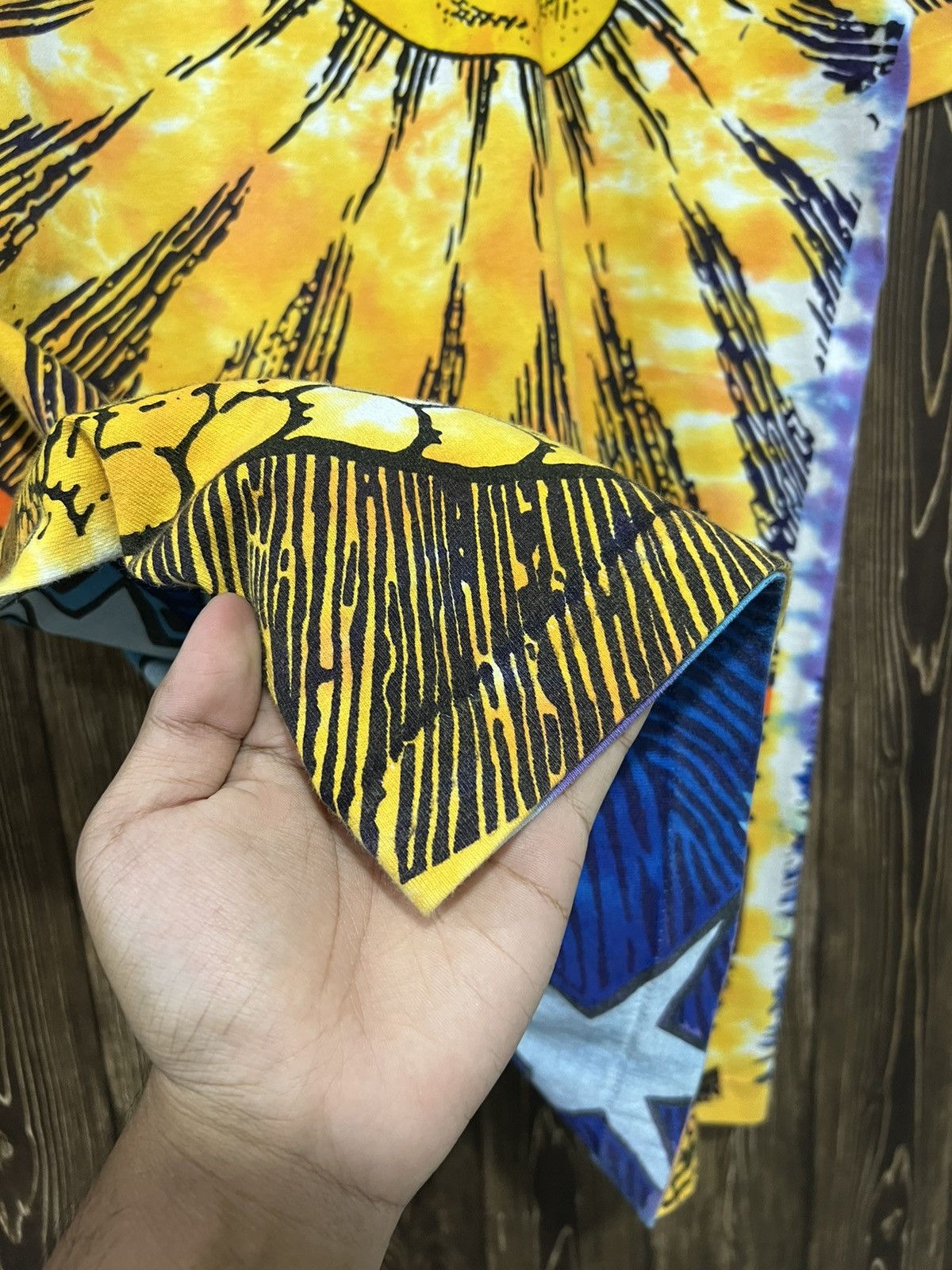 Liquid Blue × Vintage Vintage 90s Liquid Blue Sun N Moon Fullprint Tshirt Size US L / EU 52-54 / 3 - 6 Thumbnail