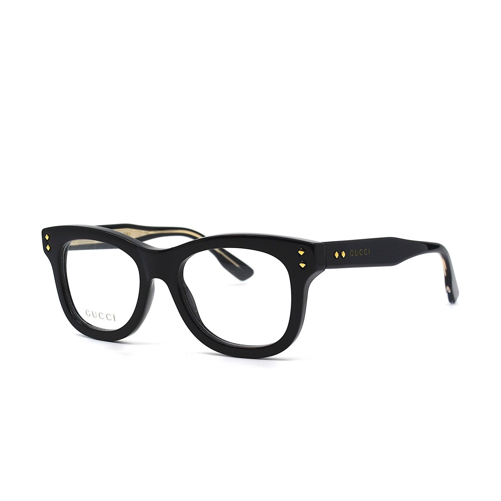 Gucci NEW GUCCI GG1086O 001 BLACK AUTHENTIC EYEGLASSES FRAME Size ONE SIZE - 3 Thumbnail