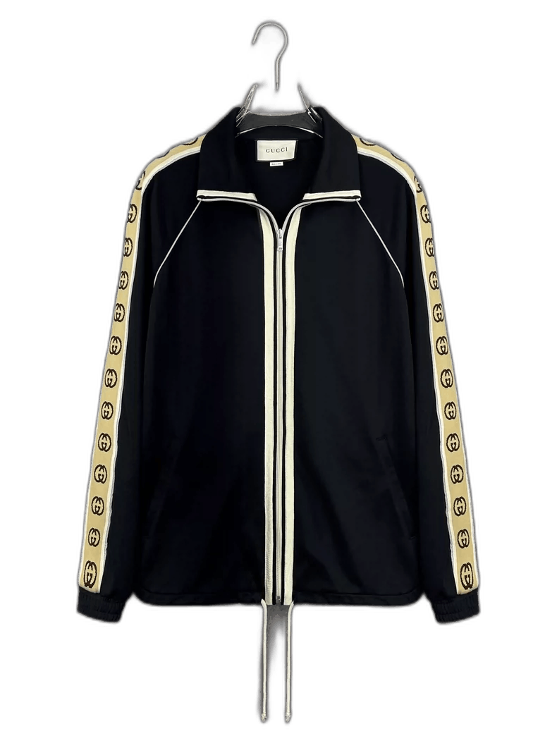 Gucci Gucci Long Sleeve Jacket with Logo Stripes-2506 Size US L / EU 52-54 / 3 - 1 Thumbnail
