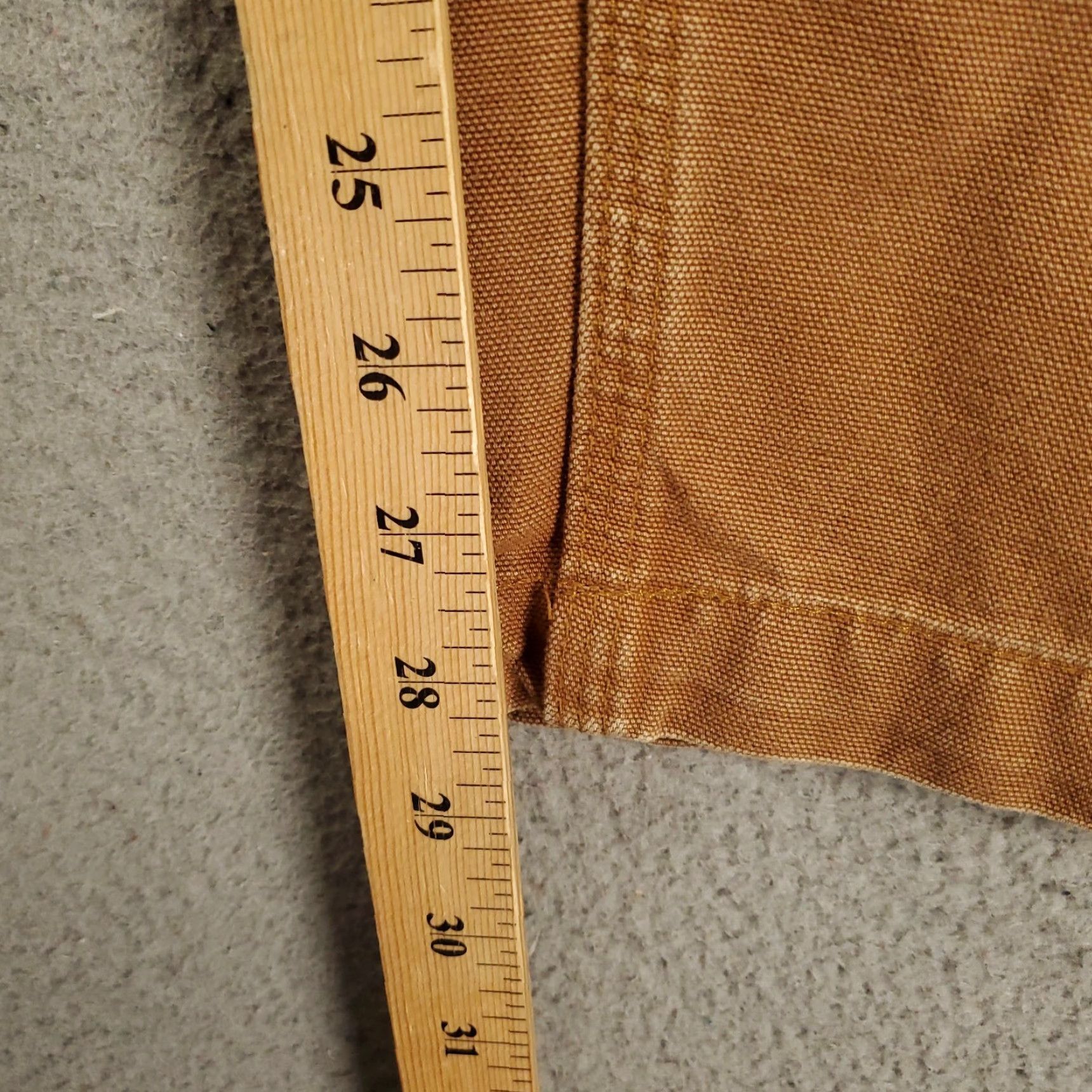 Carhartt Carhartt Canvas Pants Mens 46x30 Brown Relaxed Fit Carpenter 100097 211 Size US 30 / EU 46 - 7 Thumbnail