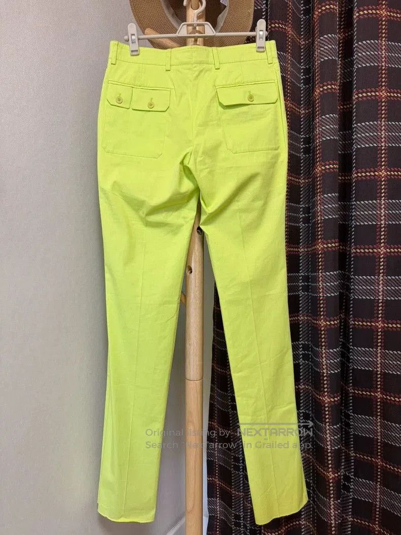 Hermes Hermes Yellow Casual Pants with Tags. Size US 38 / EU 54 - 2 Thumbnail