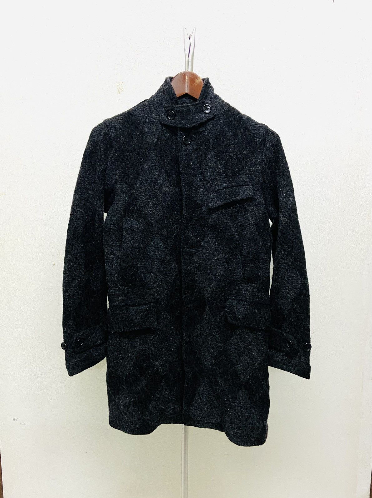 Engineered Garments × Nepenthes FWK NEW YORK ENGINEREED GARMENTS x NEPHENTHES WOOL COAT. Size XS / US 0-2 / IT 36-38 - 3 Thumbnail