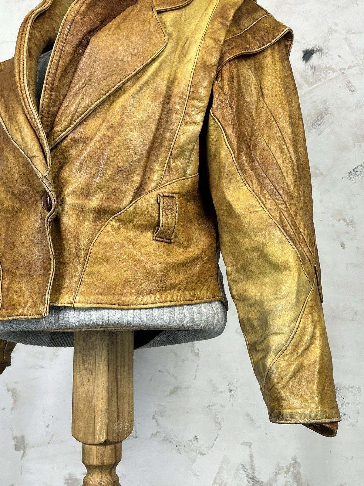 Vera Pelle Vintage Vera Pelle Leather Jacket Size S - M Size S / US 4 / IT 40 - 4 Thumbnail