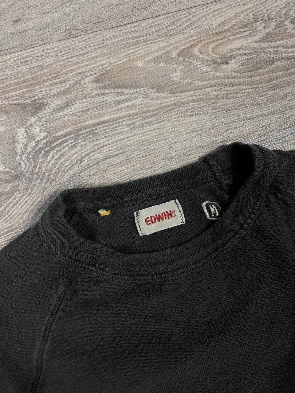Edwin × Japanese Brand × Vintage Rare EDWIN vintage fade long sleeve Japanese Brand y2k Size US M / EU 48-50 / 2 - 7 Thumbnail
