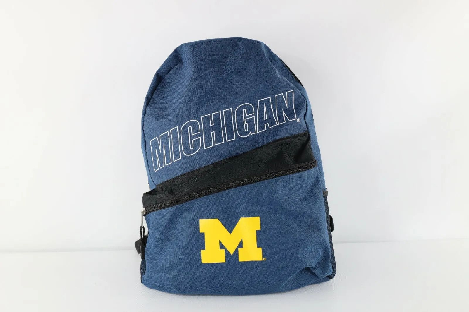 Vintage Vintage 90s University of Michigan Spell Out Backpack Bag Size ONE SIZE - 1 Thumbnail
