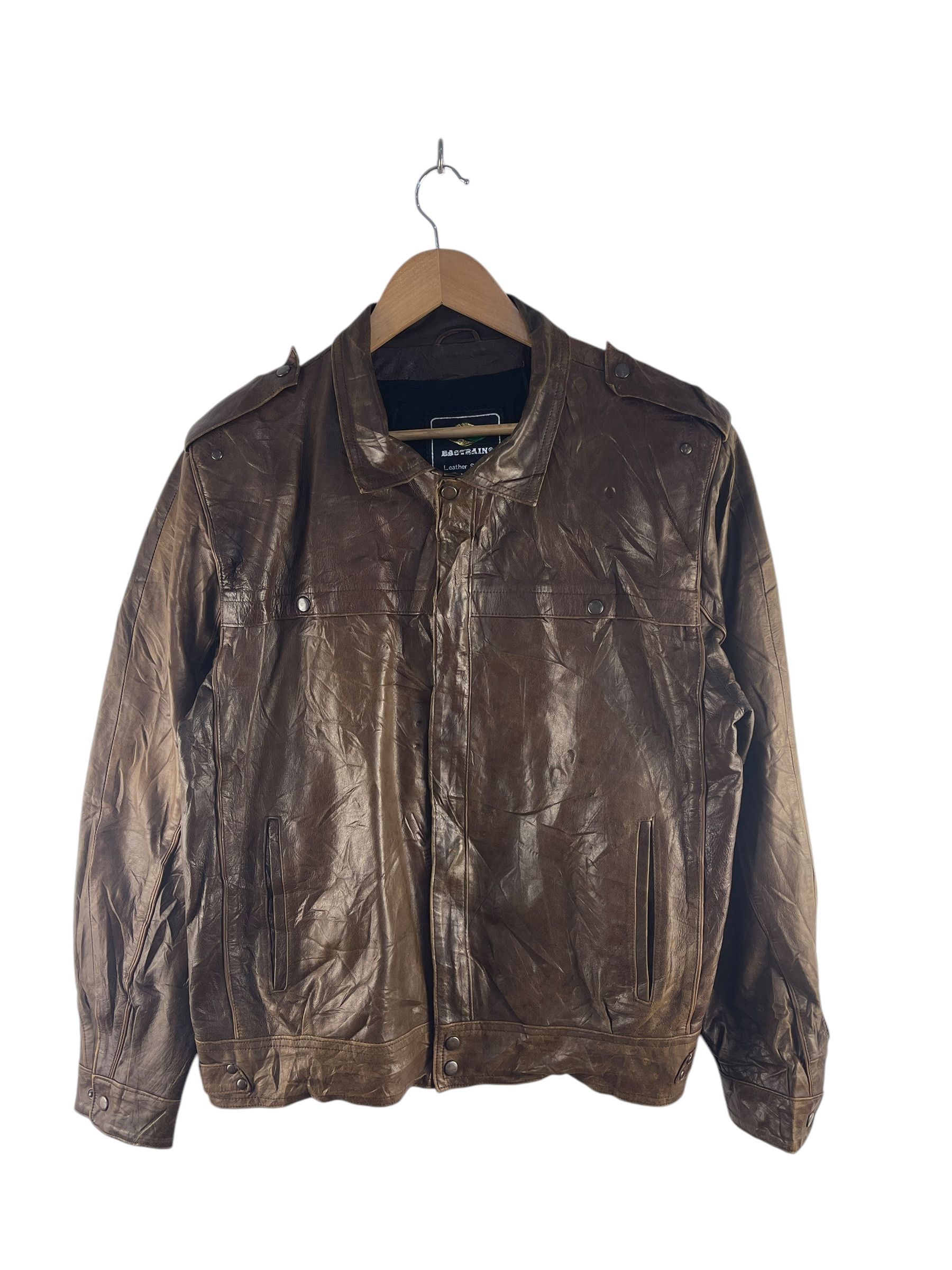 Vintage Vintage Eastrain Leather Suede St Teresa Spain Jacket Size US M / EU 48-50 / 2 - 1 Thumbnail