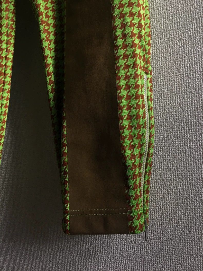 Comme des Garcons Comme Des Garcons size M Green houndstooth trousers with ve Size 25" / US 0 / IT 36 - 3 Thumbnail