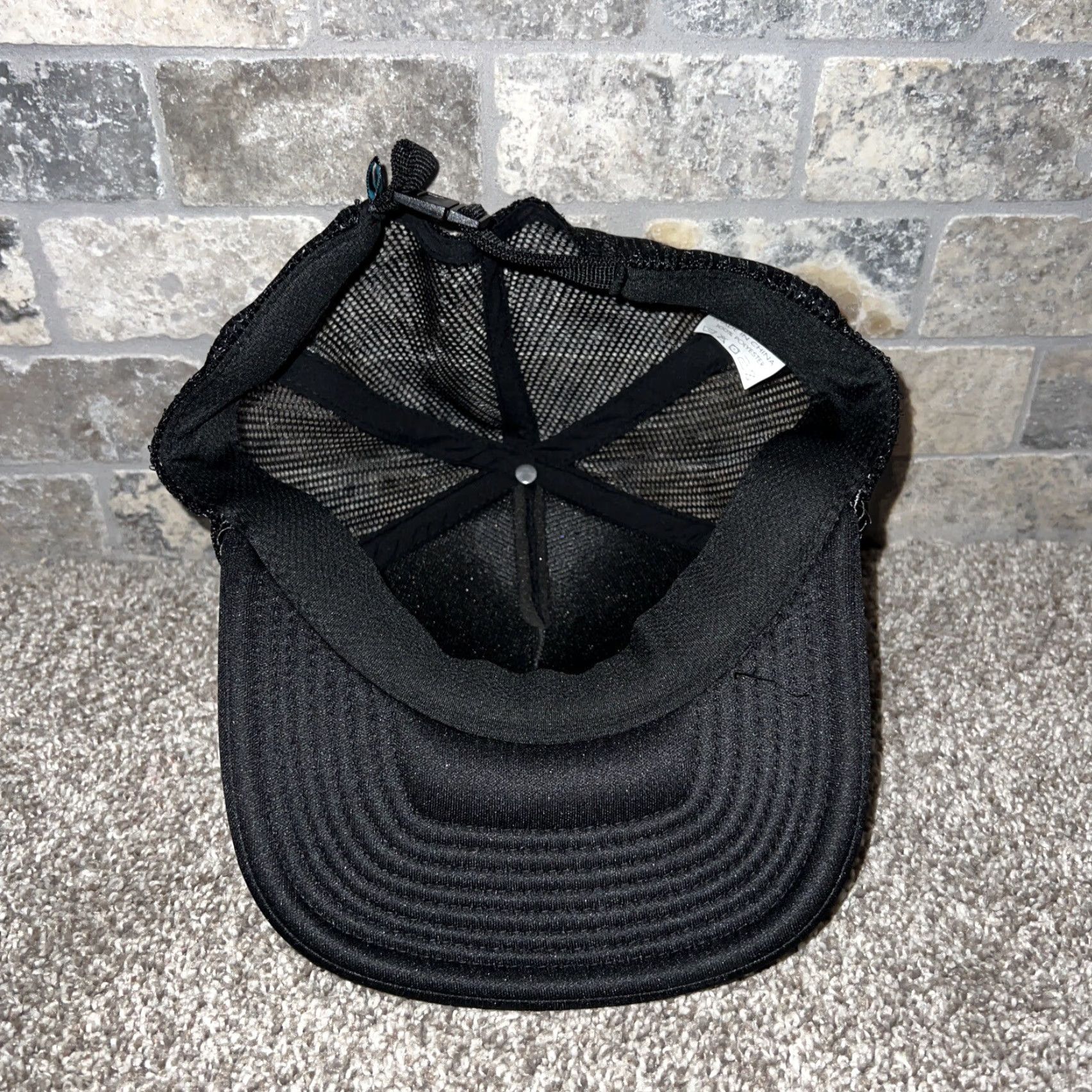 Vintage Dutch Bros Hat Black One Size Flat Bill Men Strap Back VINTAGE? wait not vintage. Size ONE SIZE - 3 Thumbnail
