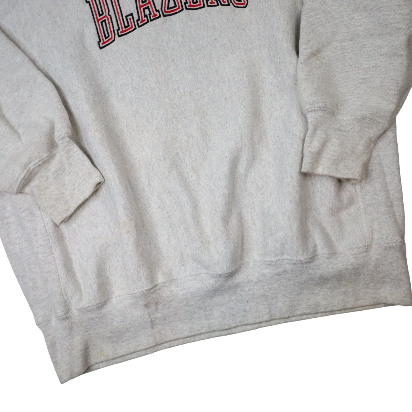 Vintage VINTAGE Portland Blazers Embroidered Spellout Sweatshirt Gray XL Mens Size US XL / EU 56 / 4 - 3 Thumbnail