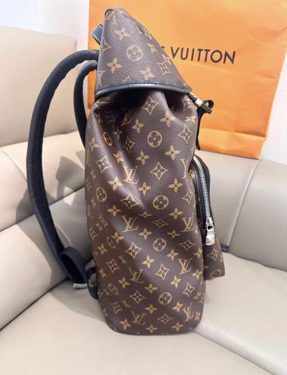 Louis Vuitton LV Monogram Zack backpack J38 Size ONE SIZE - 3 Thumbnail