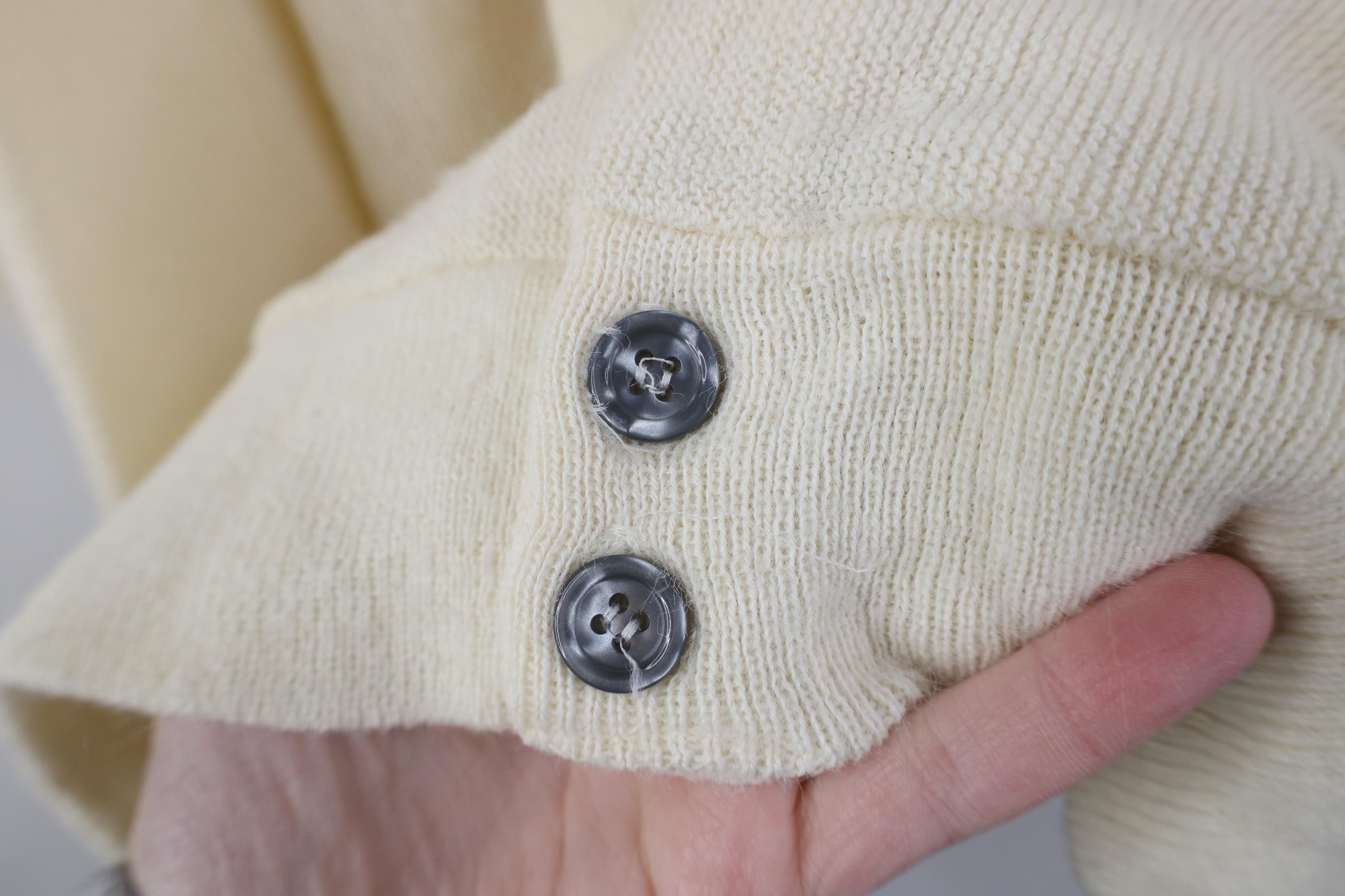 Vintage Vintage 70s Streetwear Kurt Cobain Knit Cardigan Sweater USA Size US XL / EU 56 / 4 - 5 Thumbnail