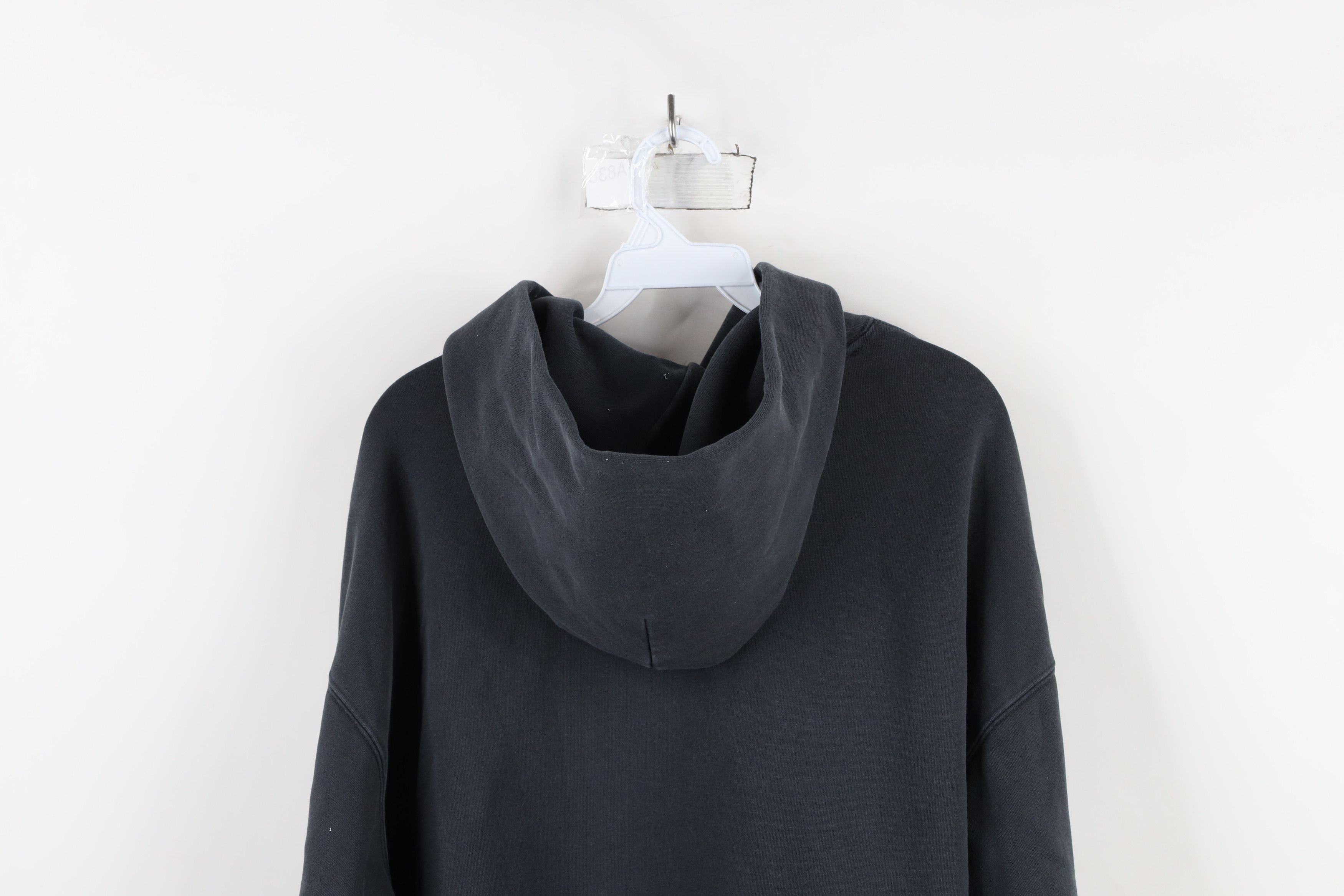 Guess × Vintage Vintage Guess Heavyweight Hoodie Sweatshirt Dark Gray Size US L / EU 52-54 / 3 - 14 Thumbnail