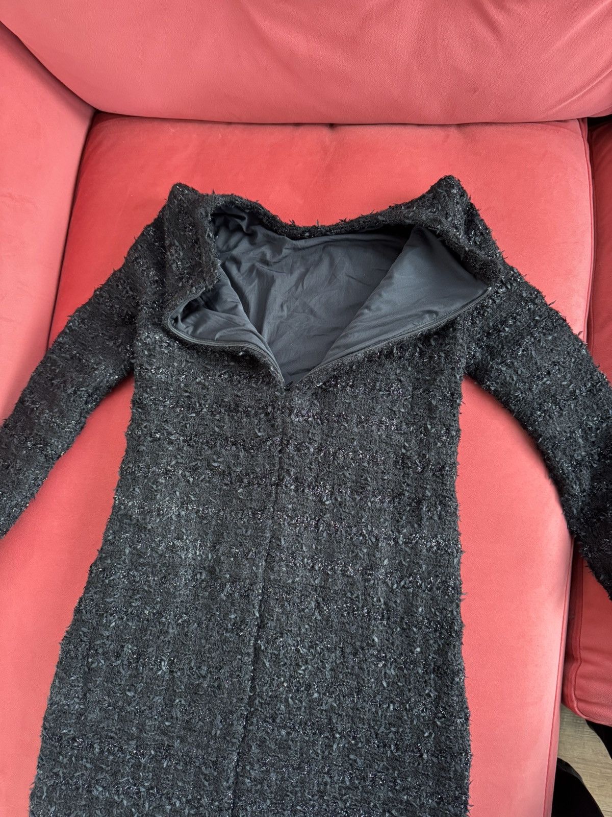 Balenciaga Balenciaga New wool midi dress, black, size S Size S / US 4 / IT 40 - 9 Thumbnail