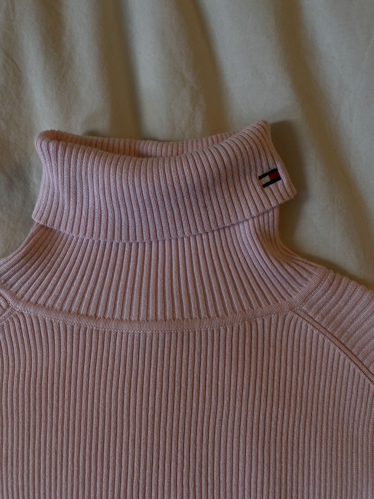 Tommy Hilfiger Tommy Hilfiger Pink Turtleneck Size L / US 10 / IT 46 - 1 Thumbnail