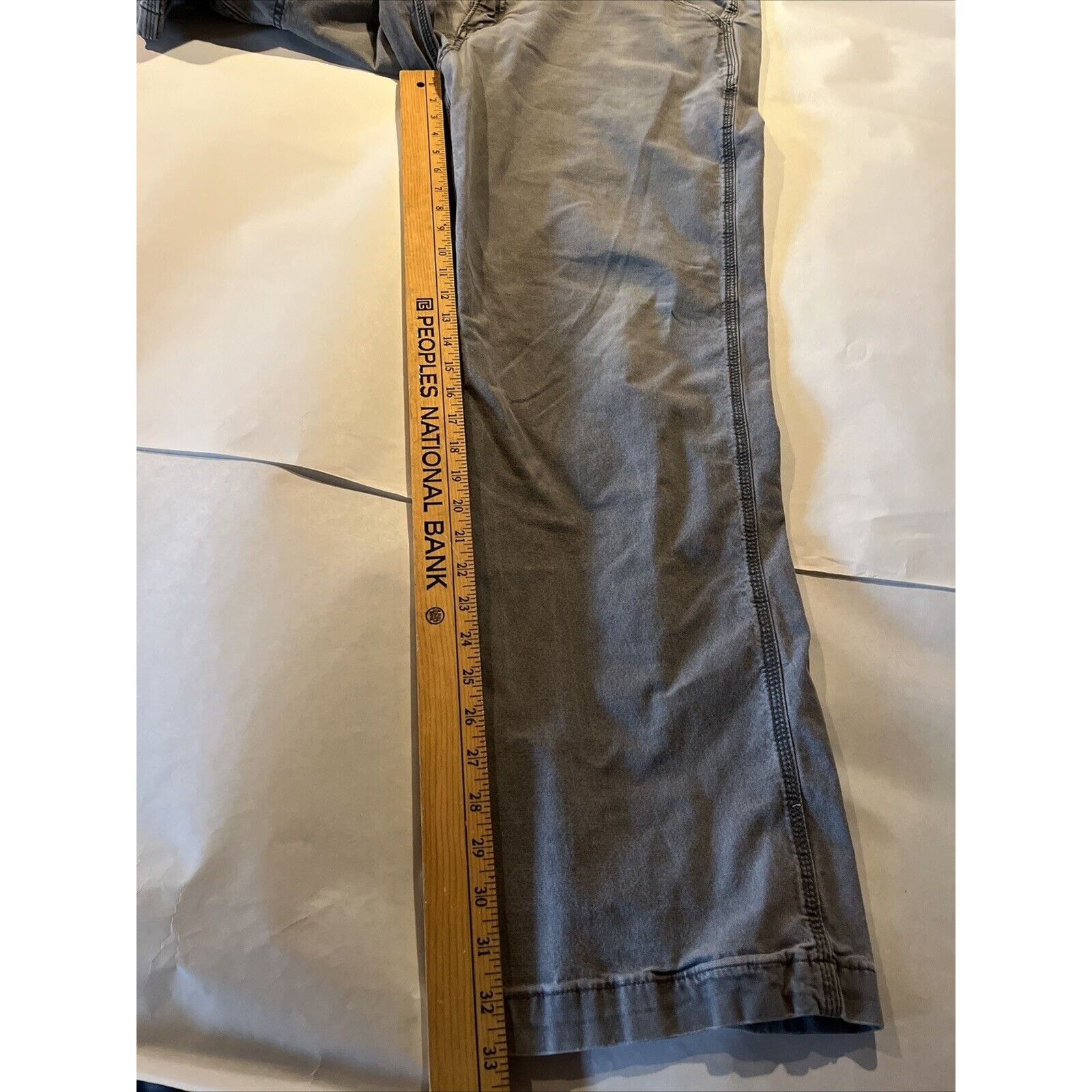 Carhartt Carhartt Men’s 42x33 Canvas Carpenter Workwear Gray Outdoor Size US 42 / EU 58 - 7 Thumbnail