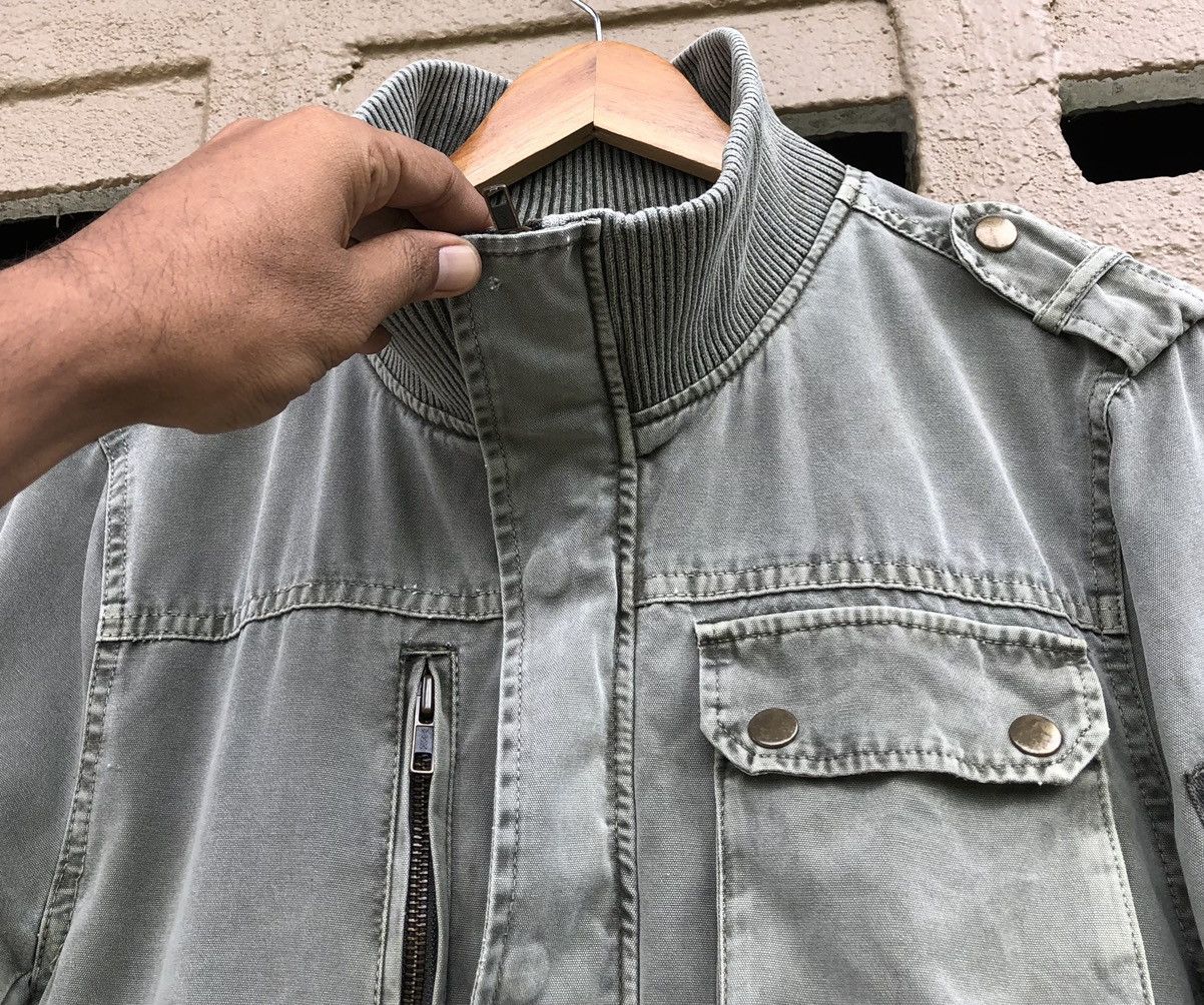 Vintage Vintage CORISCO evolve Faded Bomber Jacket Size US L / EU 52-54 / 3 - 4 Thumbnail