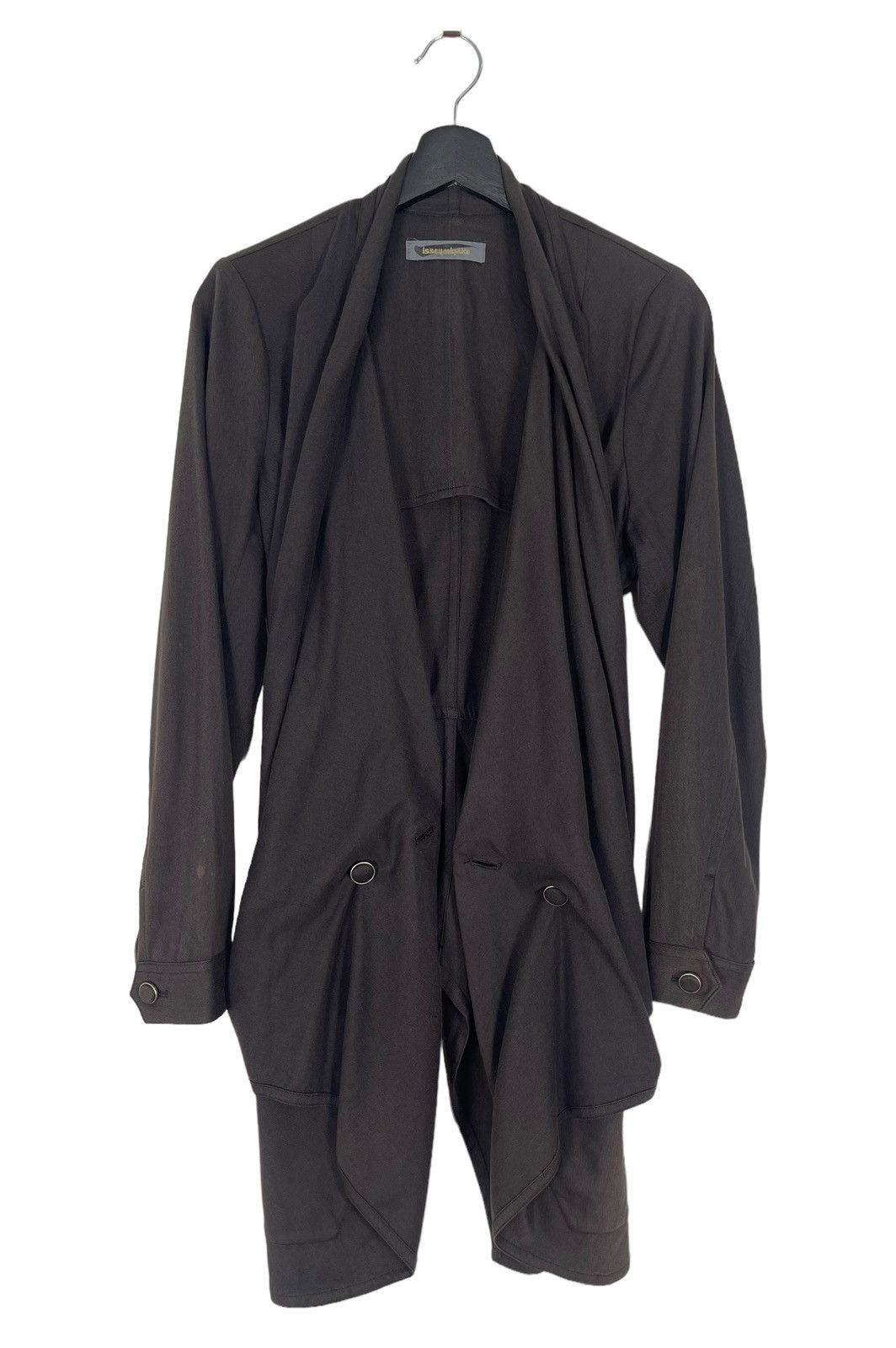 Issey Miyake 80s Vintage Issey Miyake Black Jacket Size M / US 6-8 / IT 42-44 - 1 Thumbnail