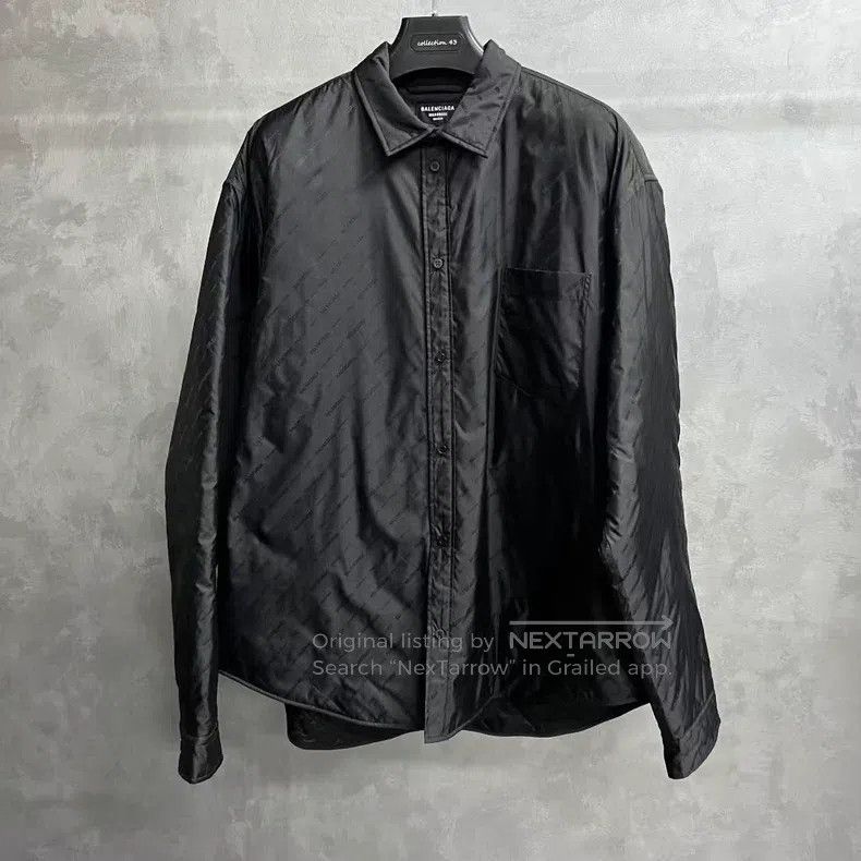 Balenciaga Balenciaga Black Solid Color Collar Single Breasted Long S Size US M / EU 48-50 / 2 - 1 Thumbnail
