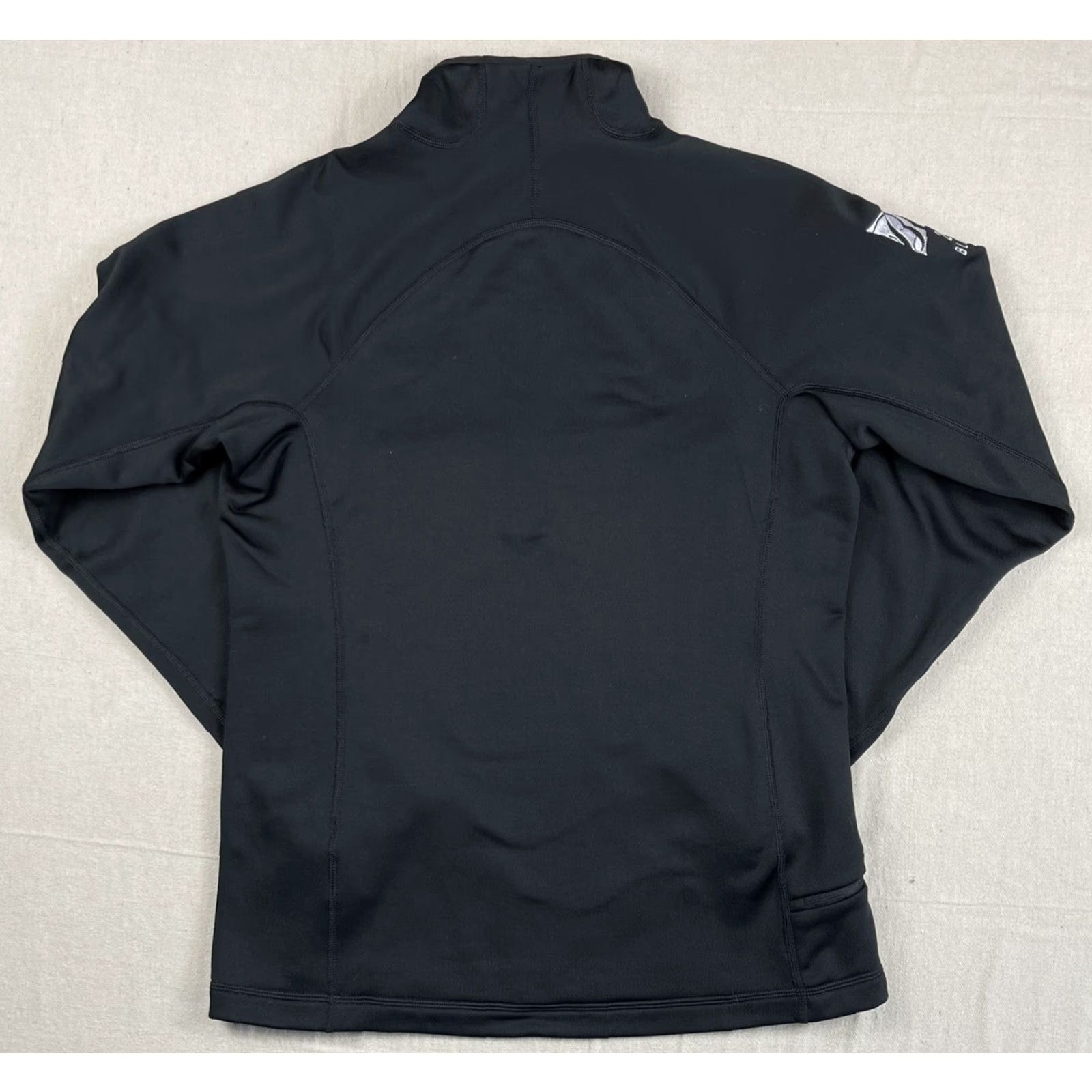 Patagonia Patagonia Womens Jacket Zip Fleece Pullover Mid-Length Black Size M 1/4 Zip Winter Fall Logo Windbreaker Size M / US 6-8 / IT 42-44 - 2 Thumbnail