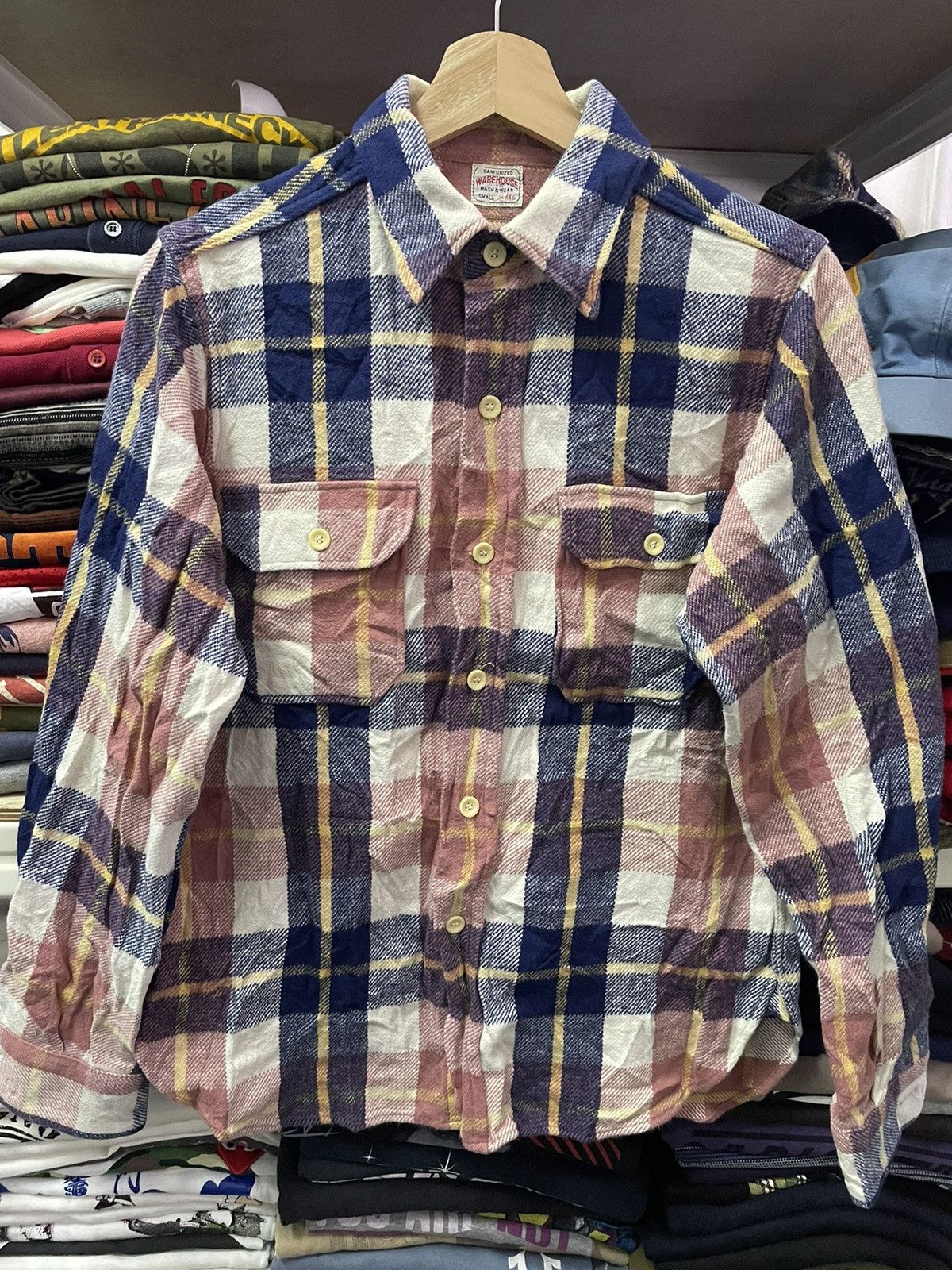 Warehouse Vintage Warehouse Flannel Shirt Selvadge Size US S / EU 44-46 / 1 - 3 Thumbnail
