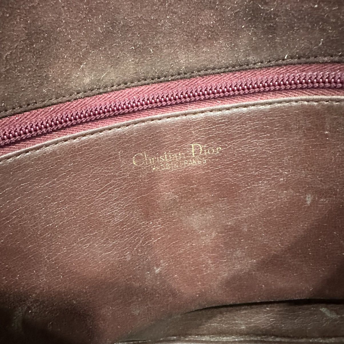 Christian Dior Monsieur ‼️YES‼️ VINTAGE CHRISTIAN DIOR CD SUEDE LEATHER CROSSBODY BAG Size ONE SIZE - 11 Thumbnail