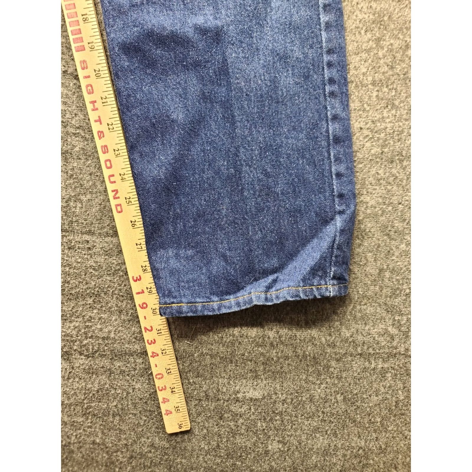 Levi's VINTAGE Levi's 517 Jeans Mens 38x30 Orange Tab Classic Bootcut USA Deadstock 80s Size US 38 / EU 54 - 6 Thumbnail