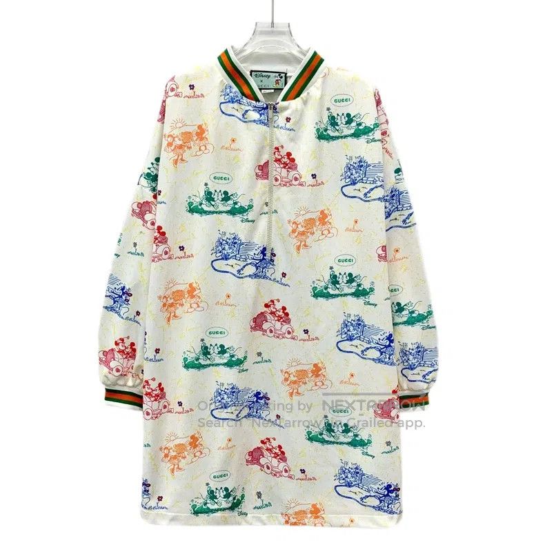 Gucci Gucci Co-branded multi-colour Mickey Mouse print full-prin Size M / US 6-8 / IT 42-44 - 1 Thumbnail