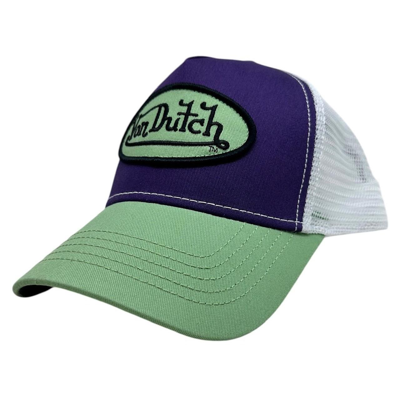 Von Dutch Von Dutch Trucker Hat Dark Magenta Snapback Cap Size ONE SIZE - 1 Thumbnail