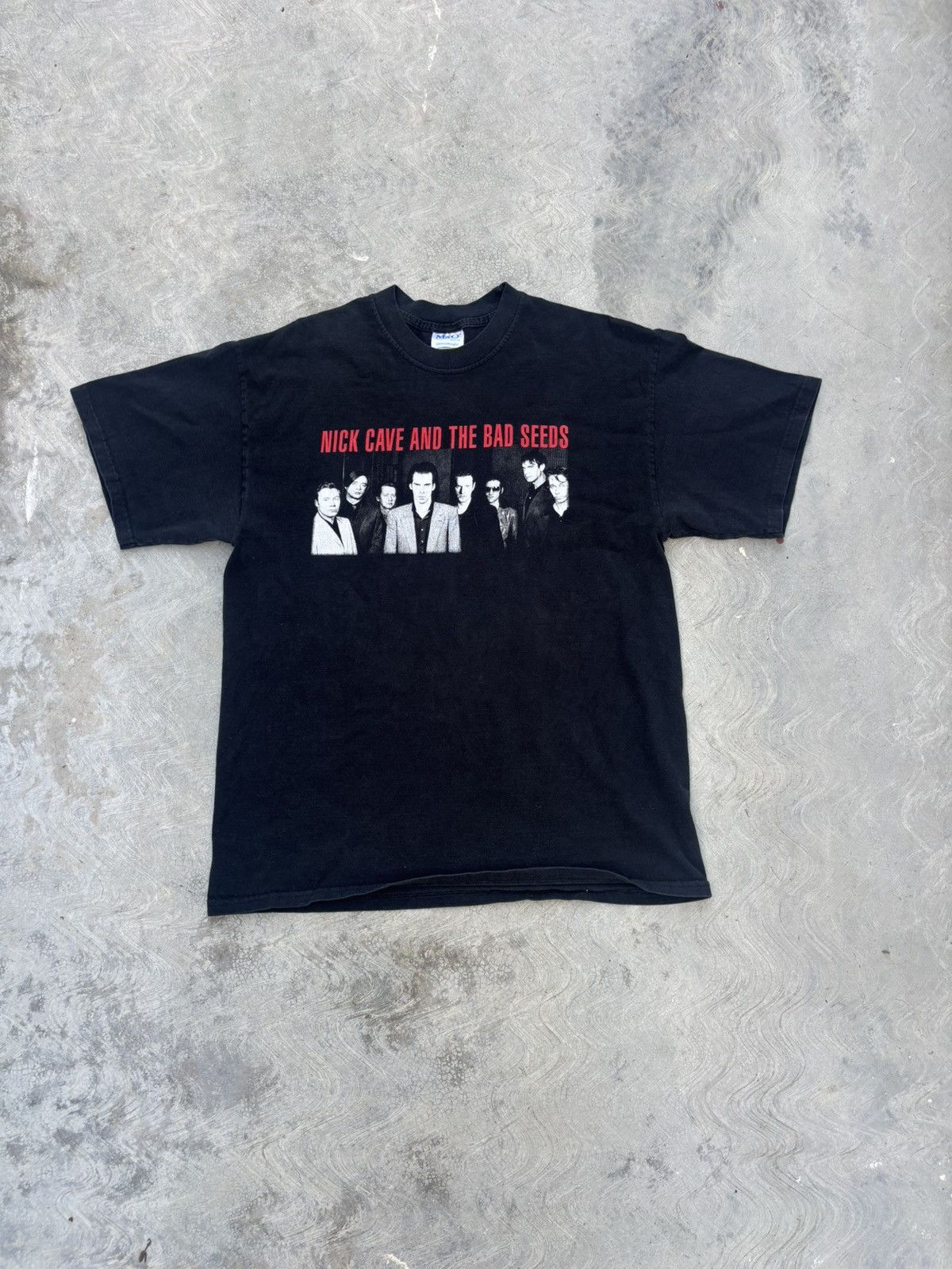 Vintage Y2K 2000s Nick Cave and The Bad Seeds T Shirt