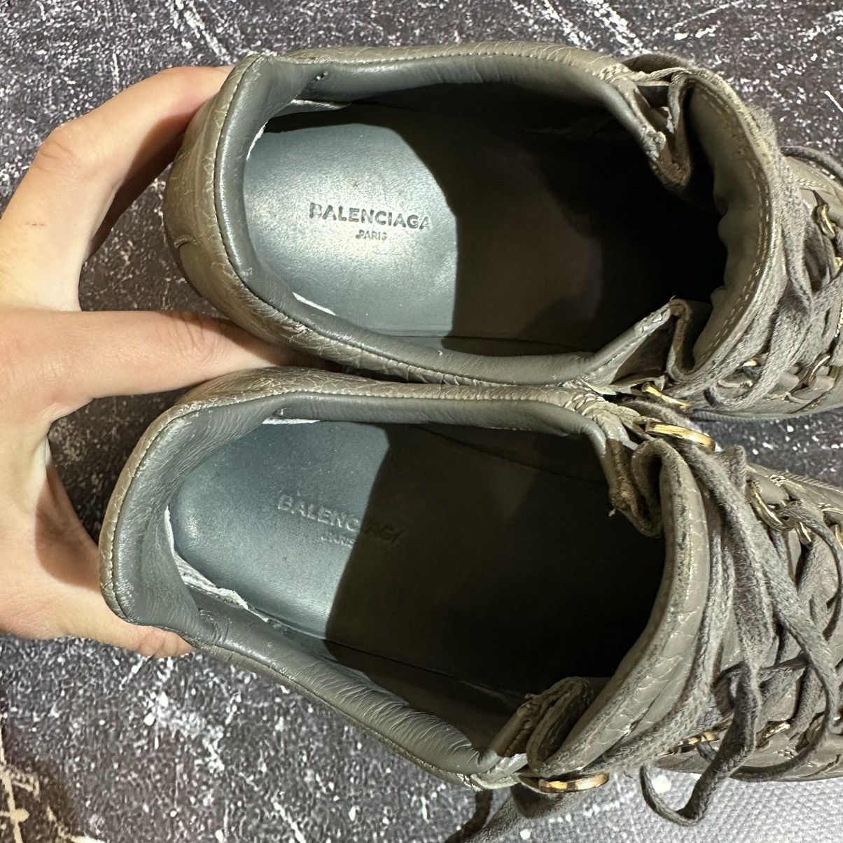 Balenciaga Balenciaga Arena wmn’s Leather Low Top Sneakers Size 38 Size US 8 / IT 38 - 16 Thumbnail