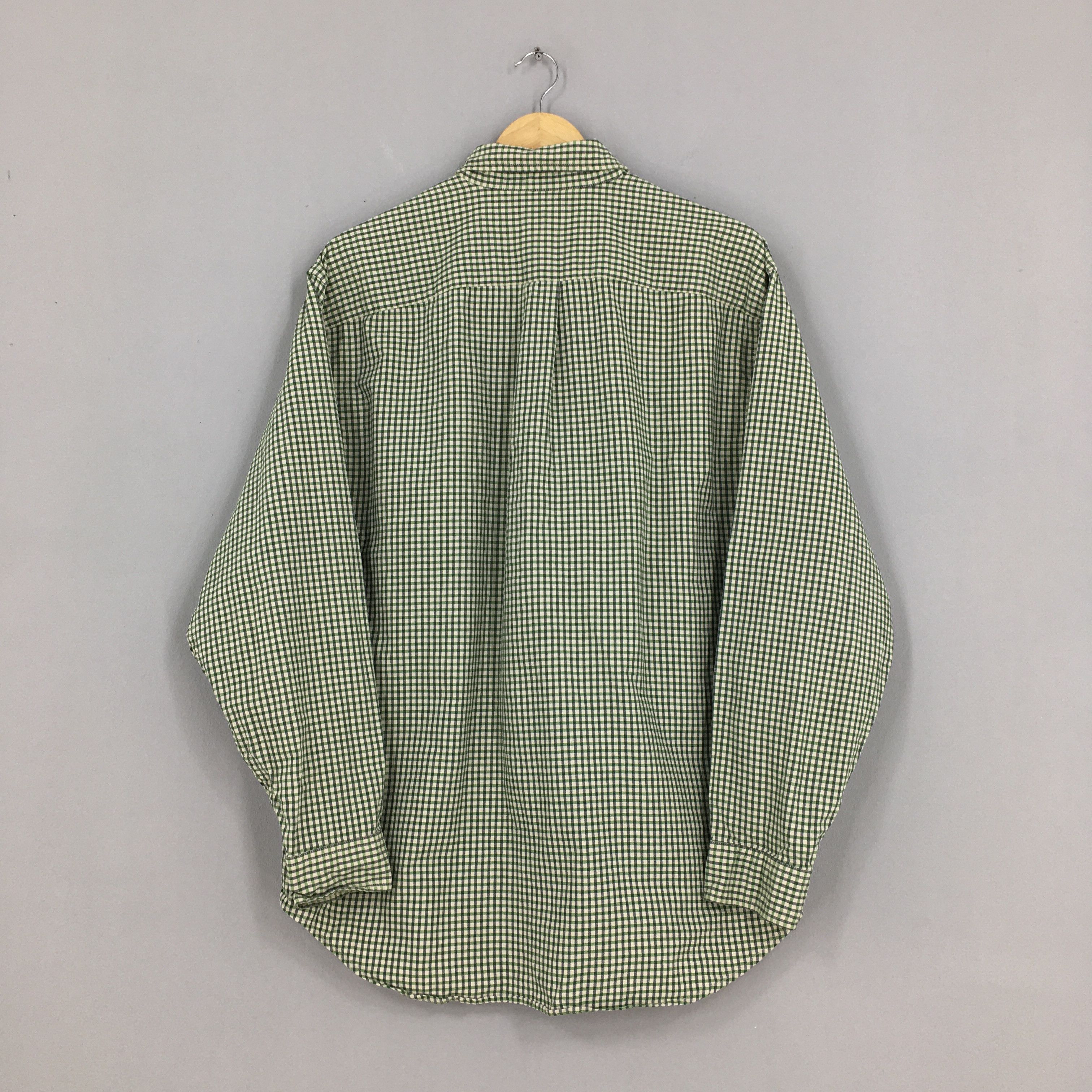 Flannel Vintage 90s Gap Plaid Checkered Flannel Shirt Medium Size US M / EU 48-50 / 2 - 8 Thumbnail