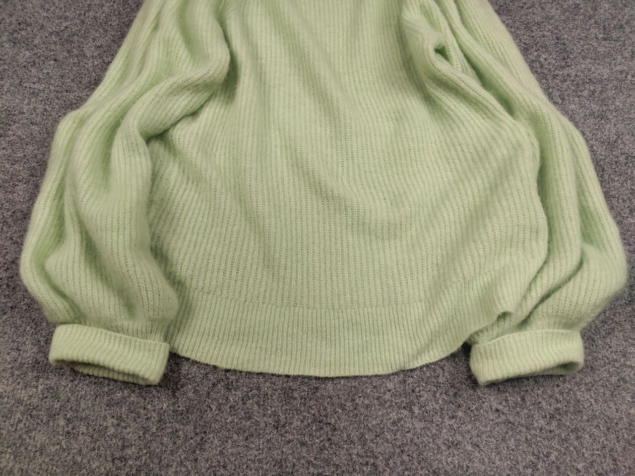 Ganni Ganni Design Alpaca Wool Blend Green Light Pulover Sweater Size M / US 6-8 / IT 42-44 - 9 Thumbnail