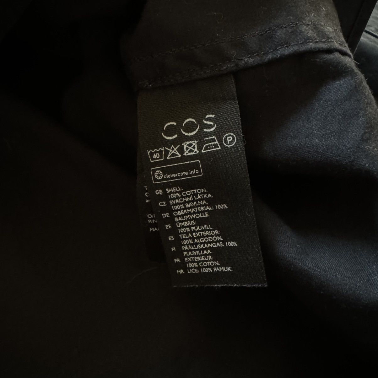 Cos COS twill Overshirt Jacket Navy Blue Size US M / EU 48-50 / 2 - 5 Thumbnail