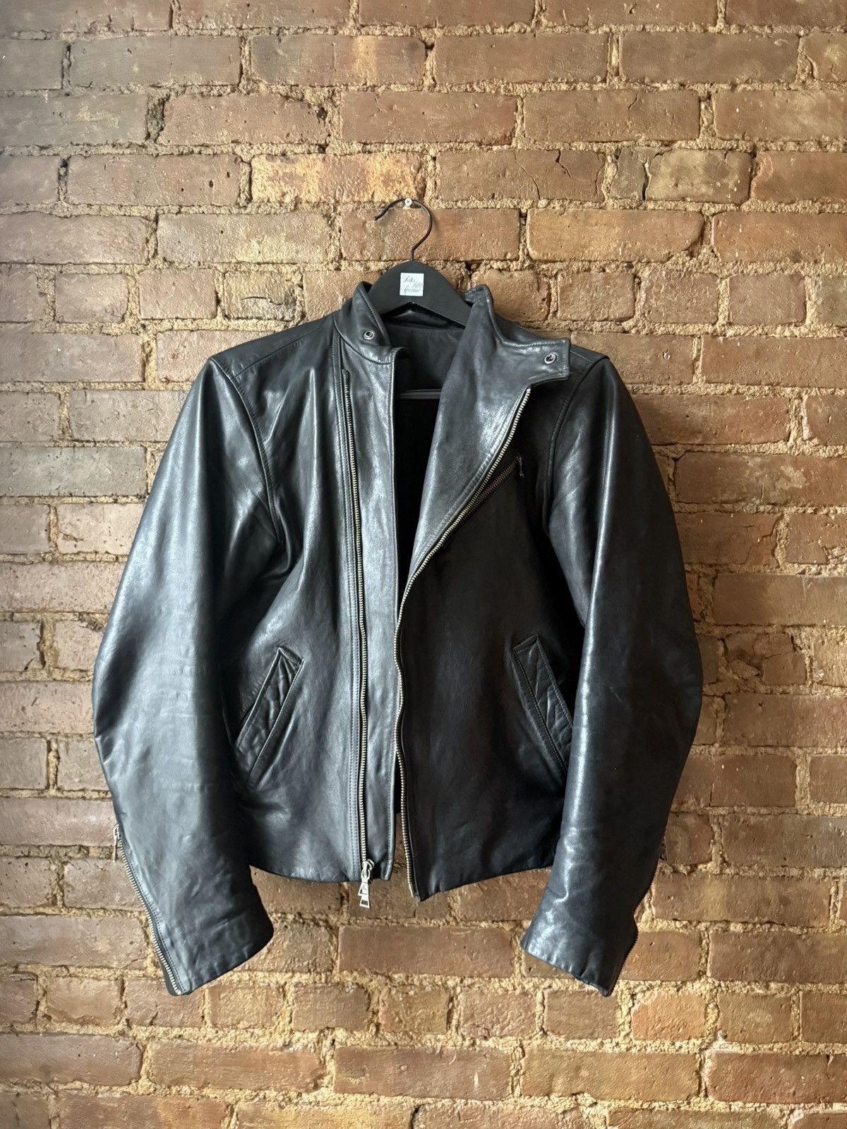 Vince Vince Black Cow Leather Jacket Size US S / EU 44-46 / 1 - 3 Thumbnail