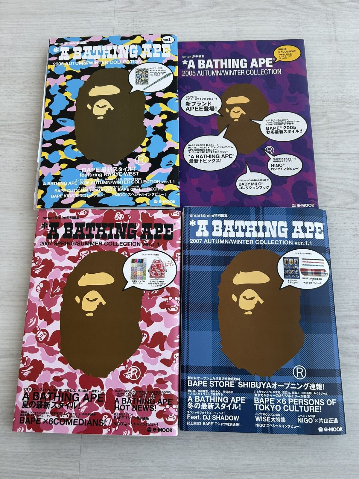 Bape A BATHING APE MODERNICA × APE HEAD COFFEE TABLE CASE