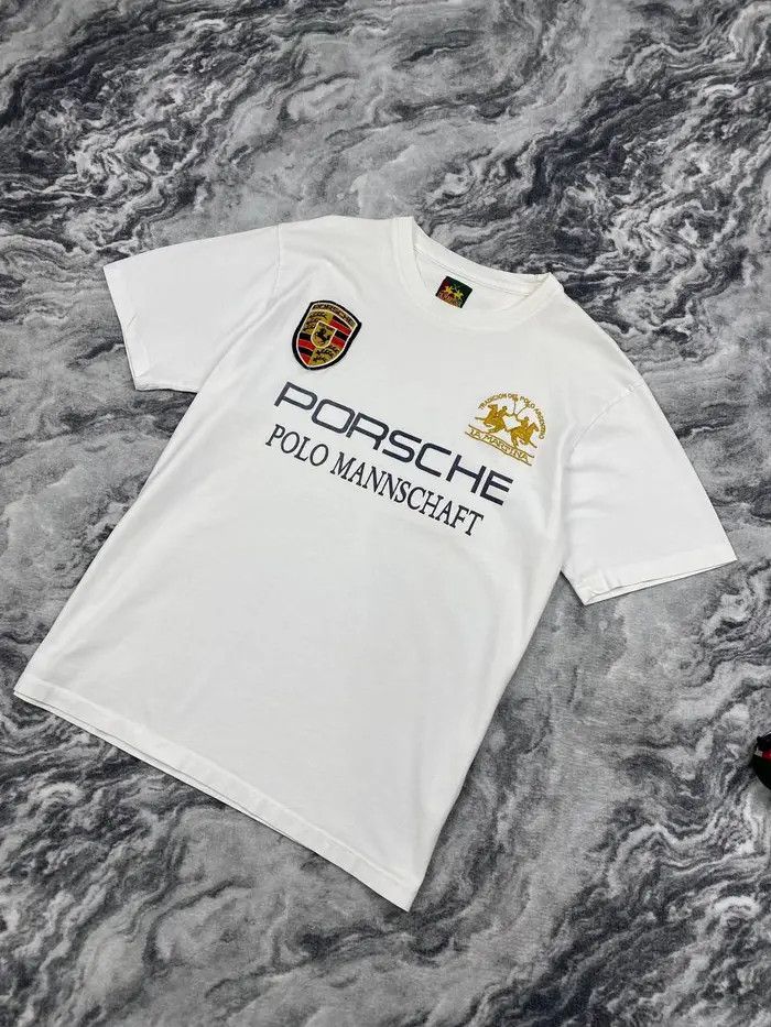 La Martina La Martina Porsche Team Racing T-Shirt Big Logo Size US XL / EU 56 / 4 - 1 Thumbnail