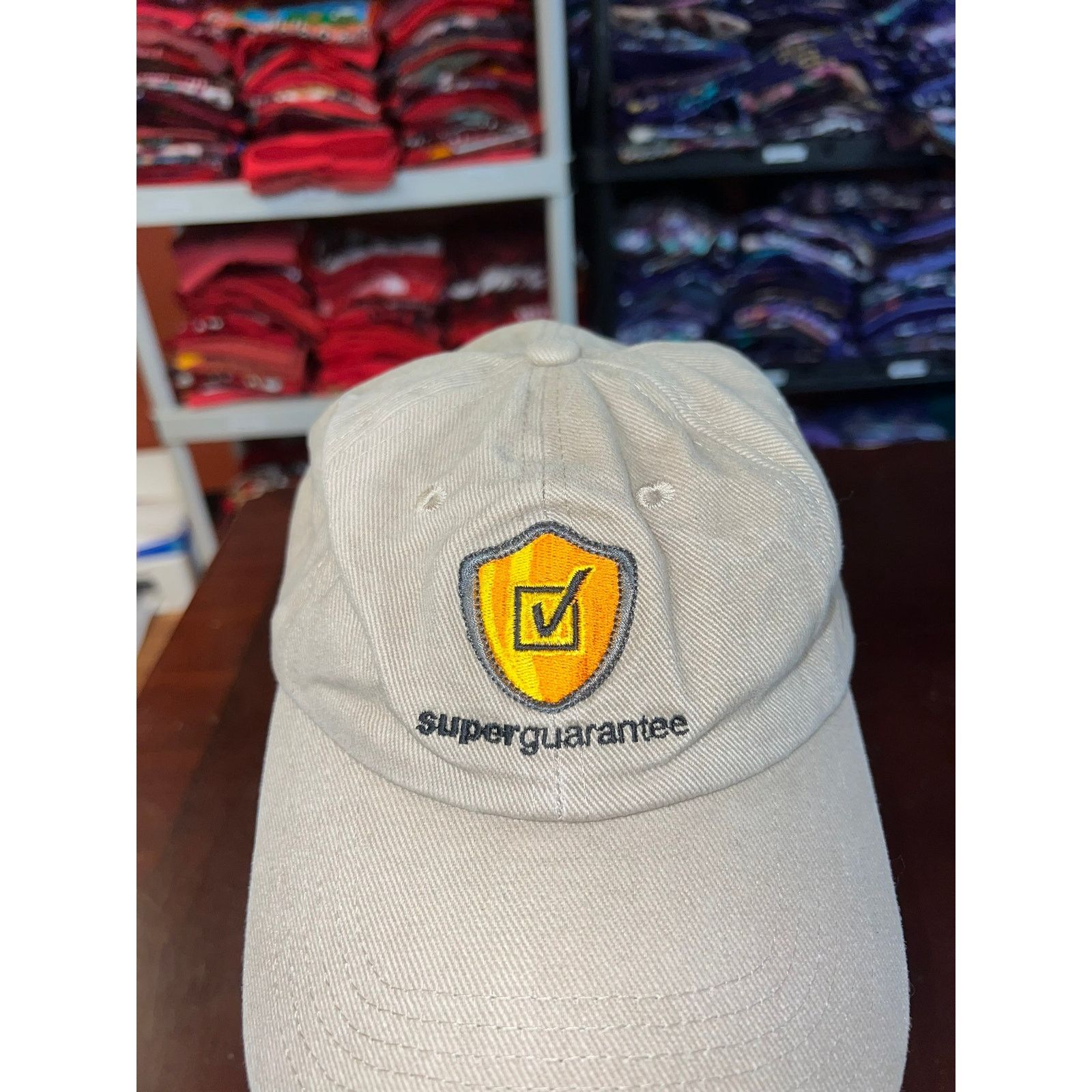 Vintage Super Yellow Pages Hat Verizon Super Page Brown Cap Headwear Size ONE SIZE - 2 Thumbnail