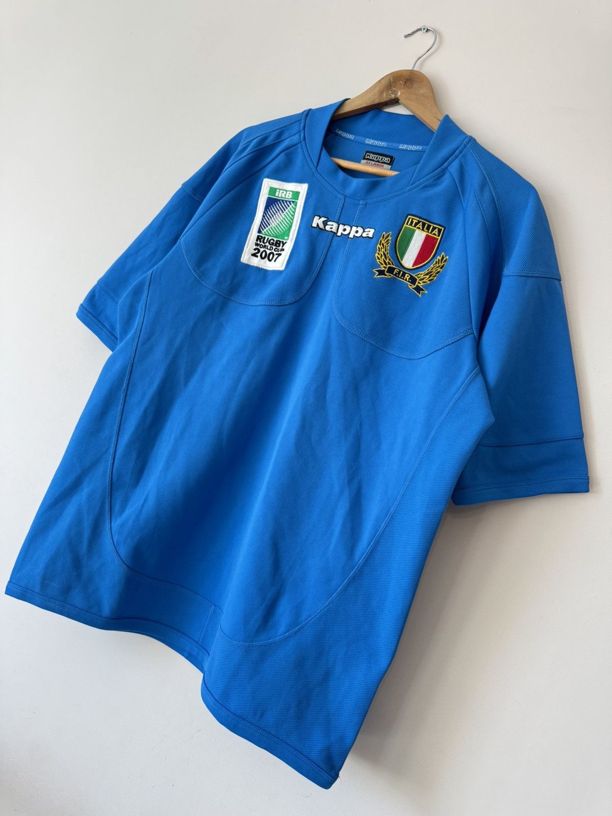 Kappa Vintage Italy 2007-2008 Kappa Rugby Jersey Shirt Kit Size US XXL / EU 58 / 5 - 3 Thumbnail
